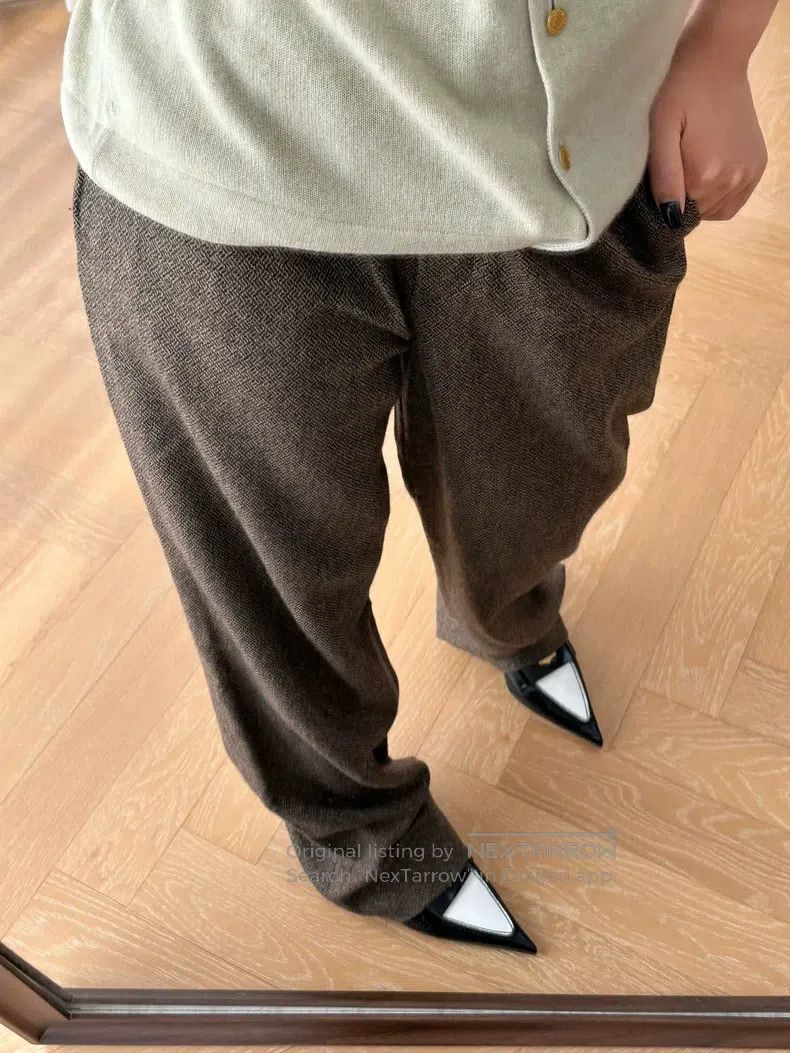 Hermes Hermes Margiela Era Printed M Jacquard Wool and Cashmere M Size 25" / US 0 / IT 36 - 4 Thumbnail