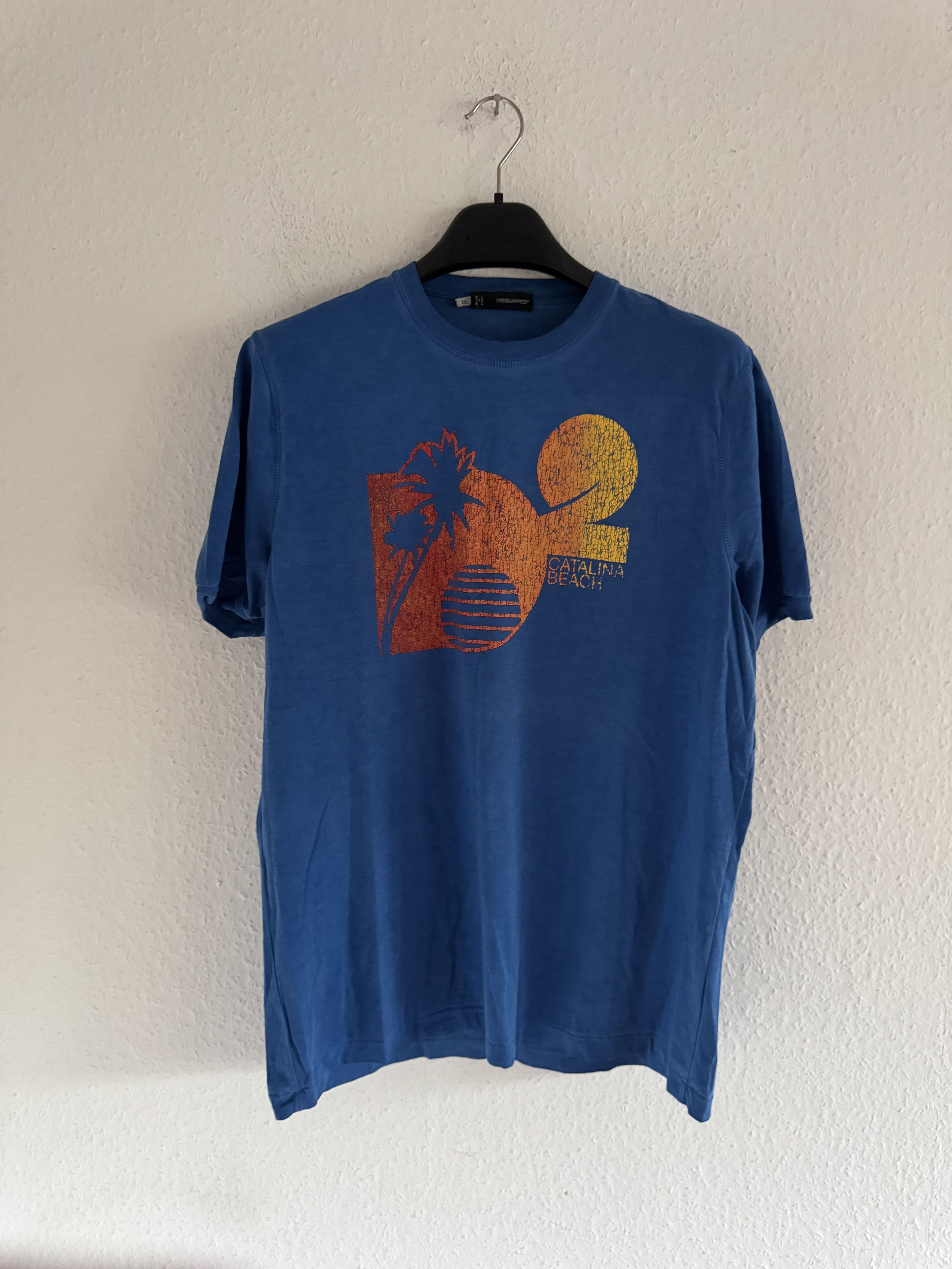 Dsquared2 Catalina Beach Graphic T-Shirt SS12 Size US XXL / EU 58 / 5 - 2 Thumbnail