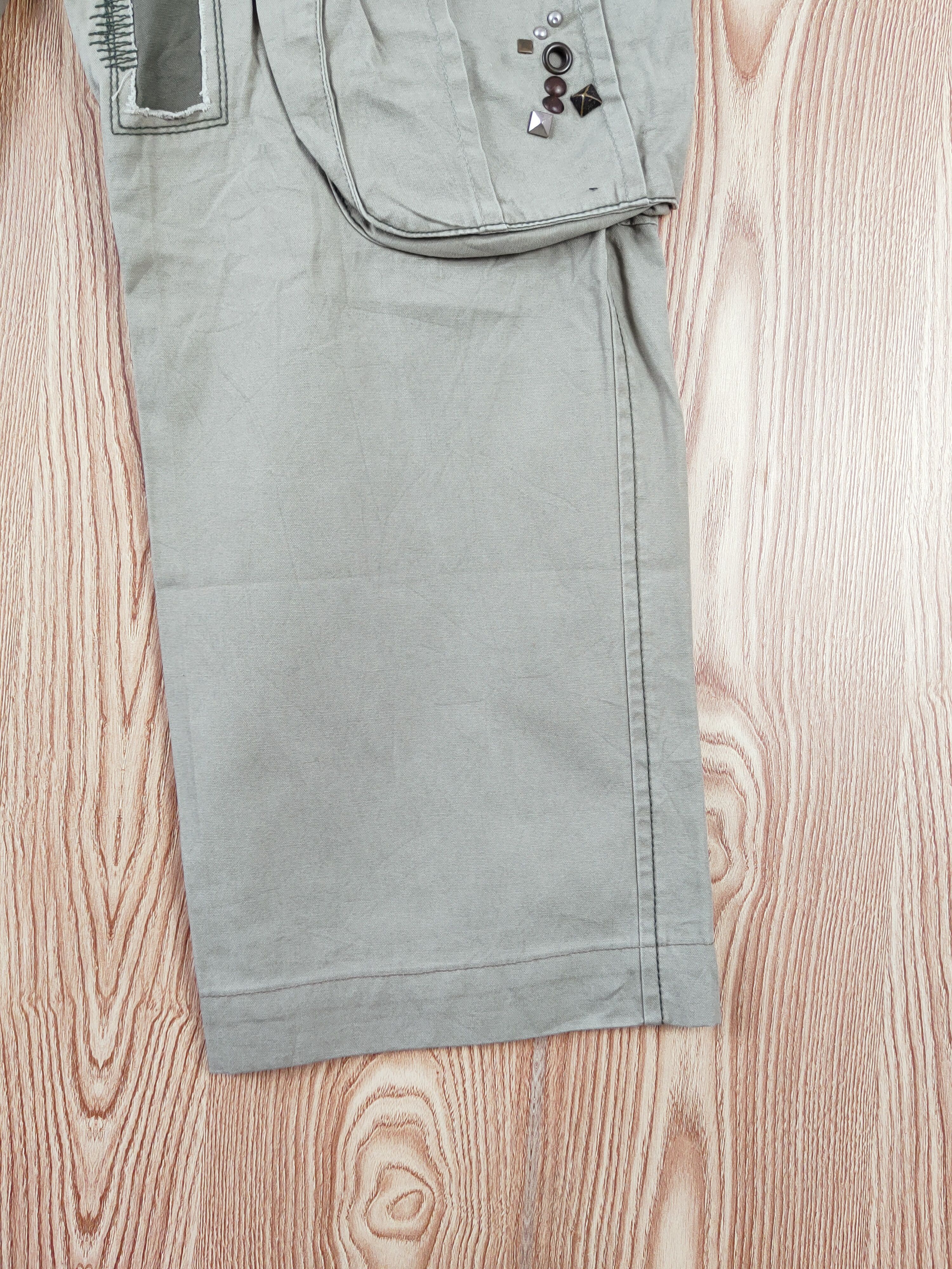 Energie DL Energie Green Multipocket Tactical Cargo Pants #W107 Size US 34 / EU 50 - 6 Thumbnail