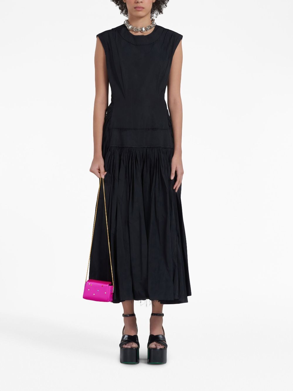 Marni o1w1db10125 Size:OS/Embellished-Satin-Mini-Bag in Pink Size ONE SIZE - 5 Thumbnail