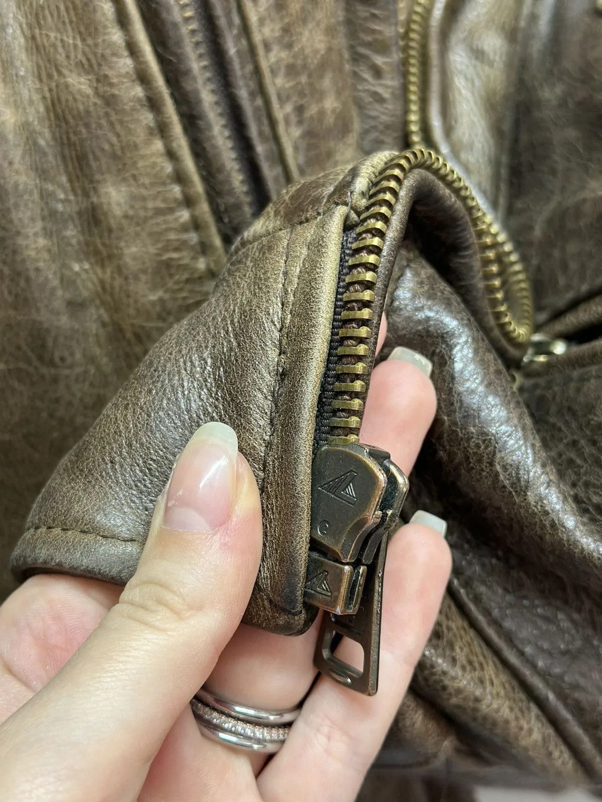 Red Wing Vintage Redskins B-32 Leather Jacket Rick Owens Style Size US XL / EU 56 / 4 - 19 Thumbnail