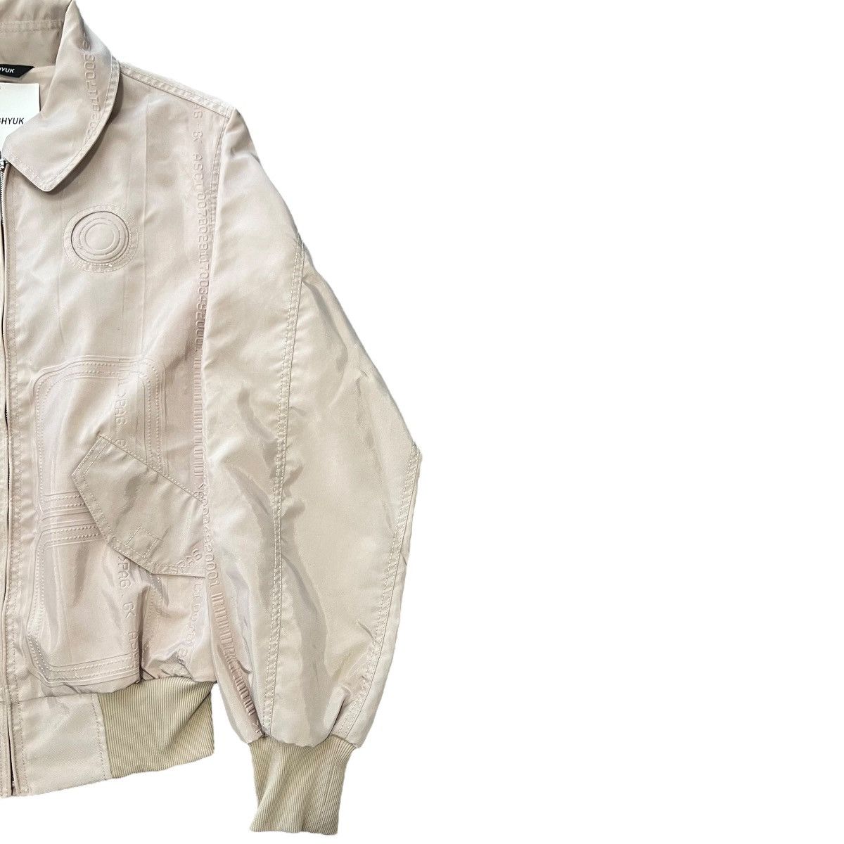 KANGHYUK KANGHYUK 2022SS Barcode Embossed Bomber Jacket Size US S / EU 44-46 / 1 - 3 Thumbnail