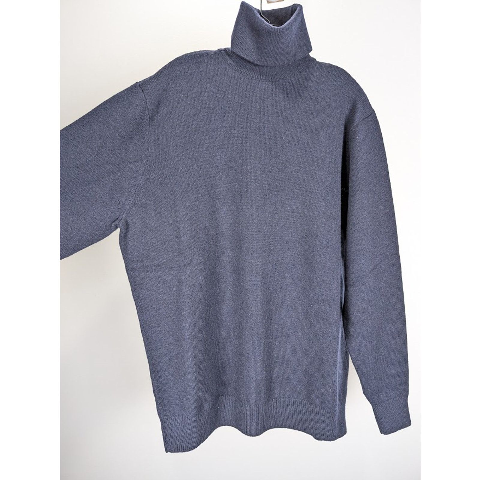 Balenciaga o1rshd1 High-Neck Sweatshirt in Blue Size: 2 Size US M / EU 48-50 / 2 - 8 Thumbnail