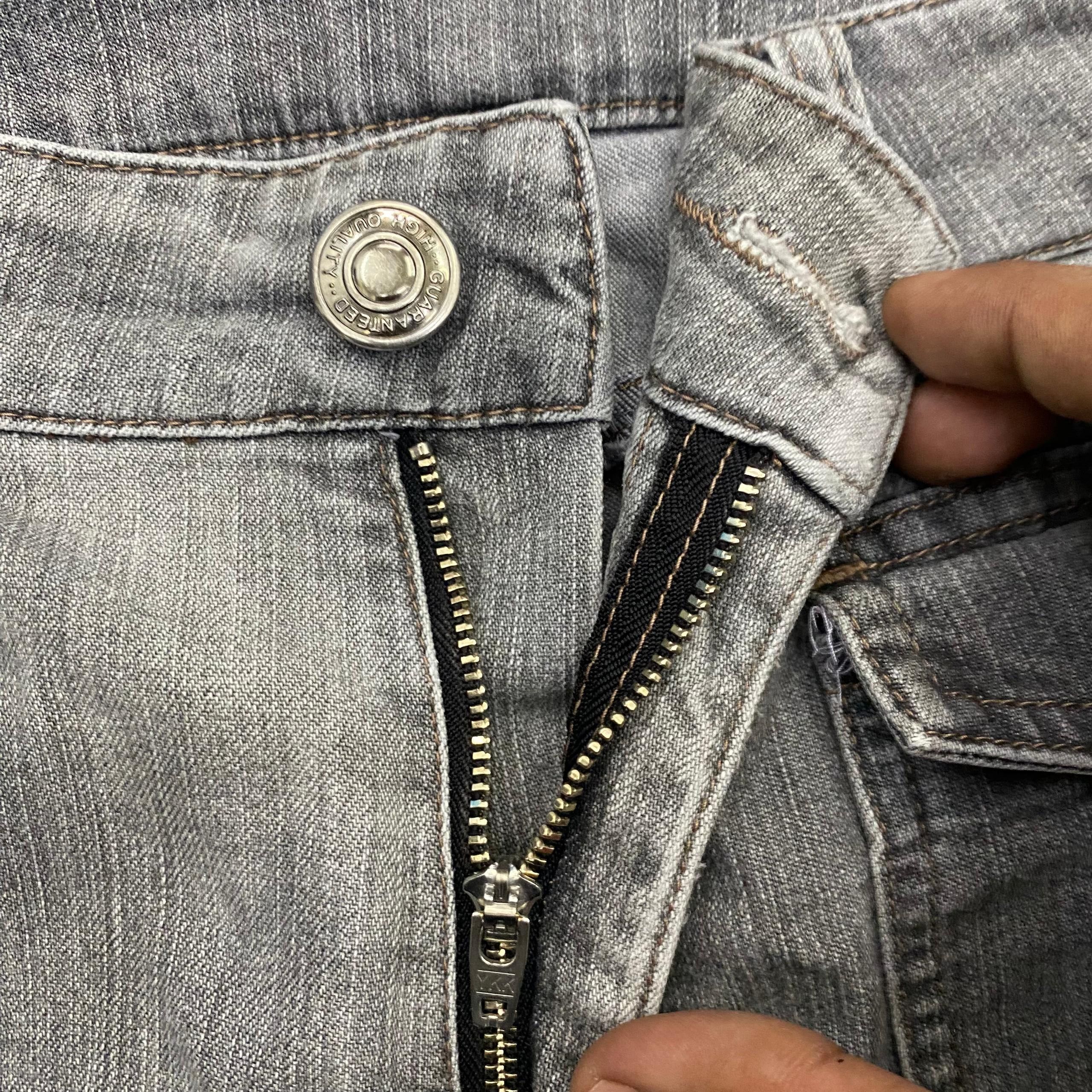 Japanese Brand 💥Flare💥Vintage Japanese Brand Distressed Denim Size 30" / US 8 / IT 44 - 11 Thumbnail