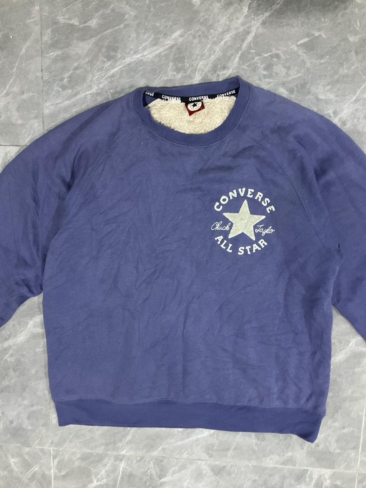 Converse × Vintage Vintage Converse All Star Long Sleeve Size US L / EU 52-54 / 3 - 2 Thumbnail
