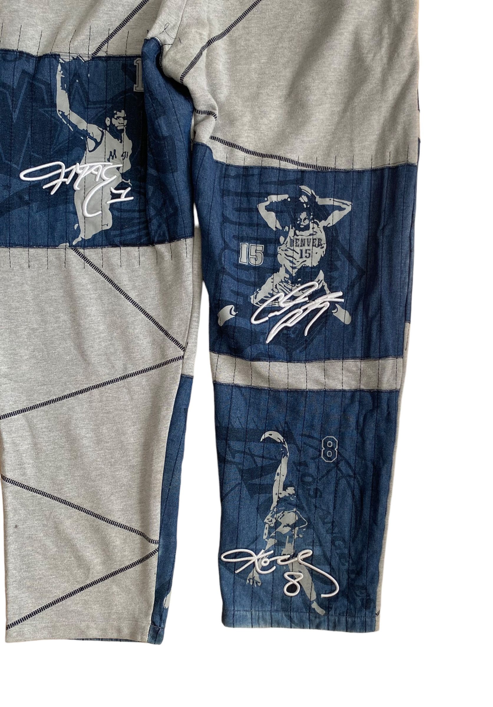 NBA × Vintage NBA y2k signature swag sweatpants Size US 36 / EU 52 - 6 Thumbnail