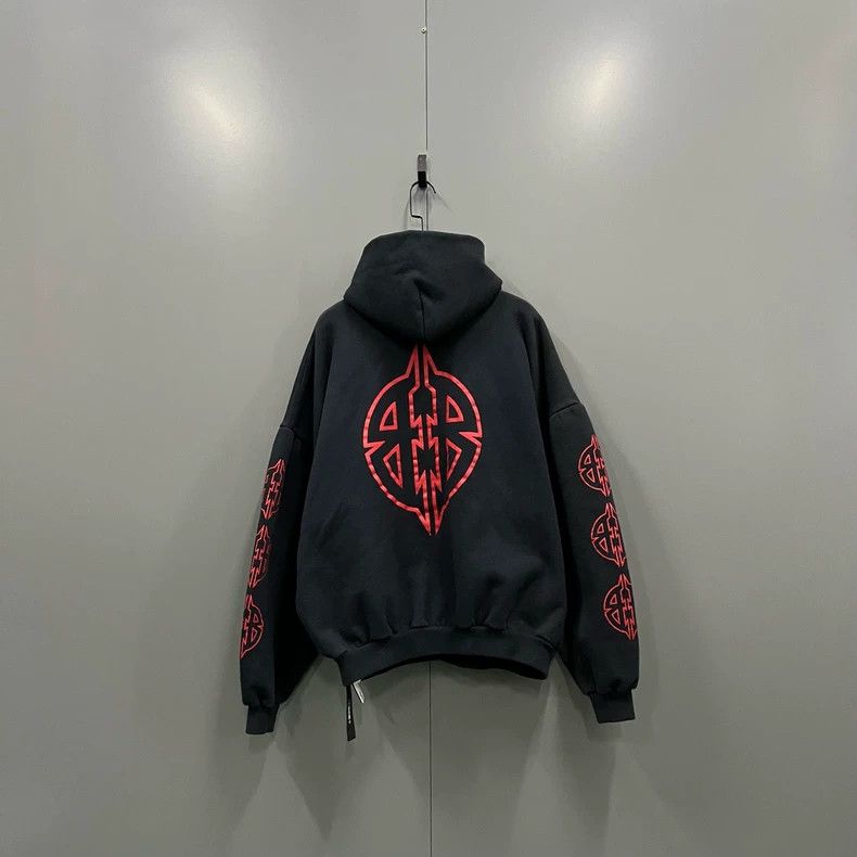 Balenciaga Balenciaga Make old BB printed unicorn hoodies. Size US M / EU 48-50 / 2 - 2 Thumbnail