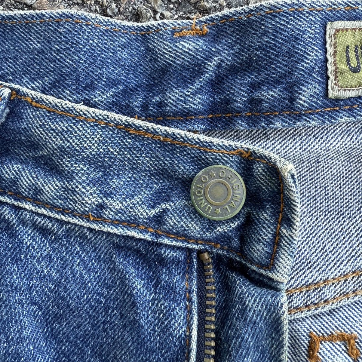 Warehouse VINTAGE WEREHOUSE x UNIQLO FADED JEAN DENIM PANTS Size US 34 / EU 50 - 8 Thumbnail