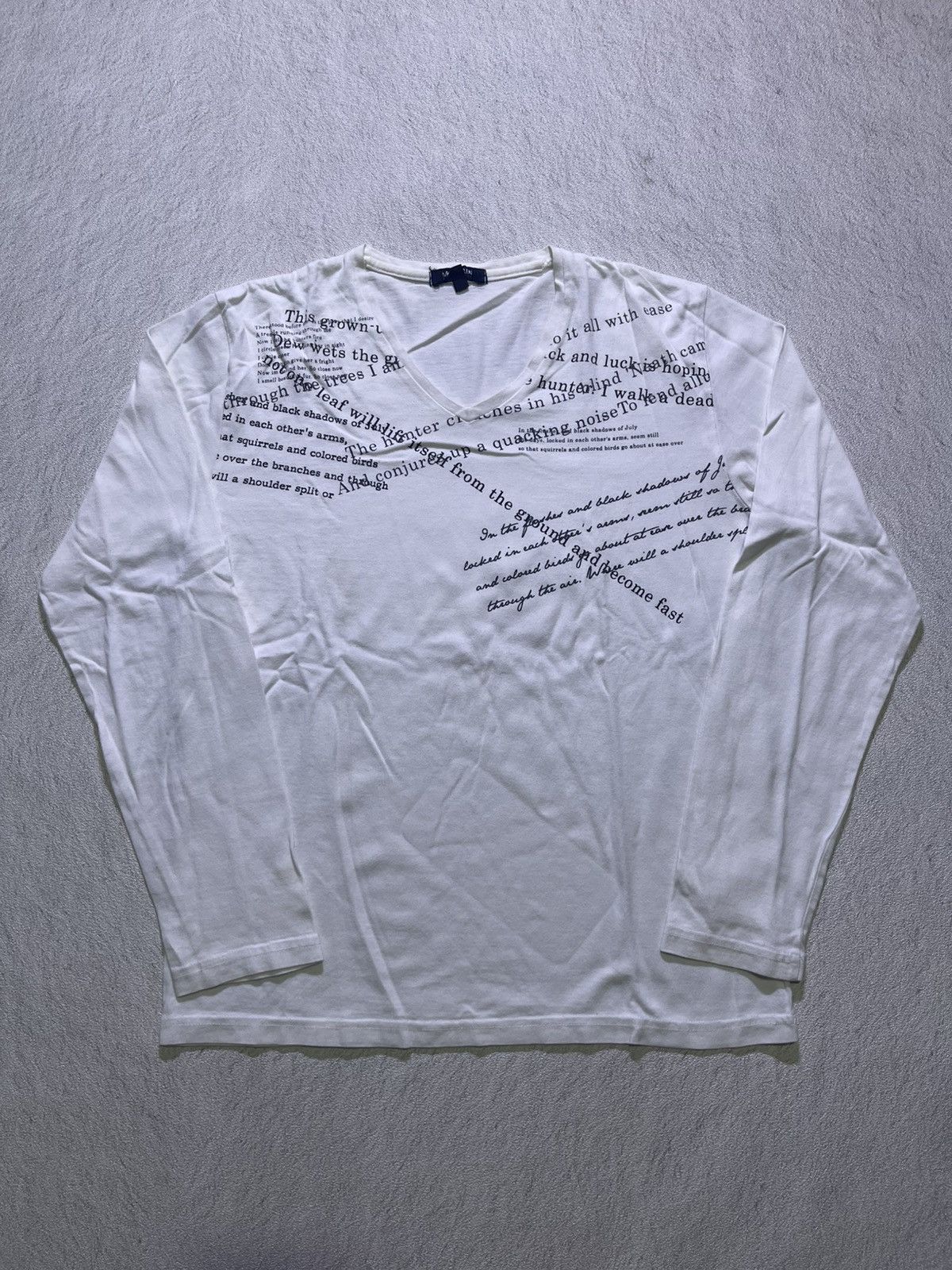 Hysteric Glamour Y2K MICHEL KLEIN long sleeve tshirt Size US M / EU 48-50 / 2 - 1 Thumbnail