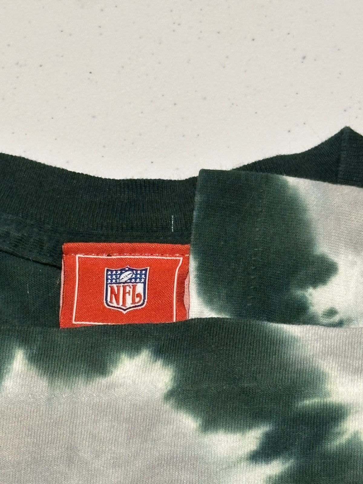 NFL Vintage New York Jets football Tie-dye single stitch tshirt Size US M / EU 48-50 / 2 - 4 Thumbnail