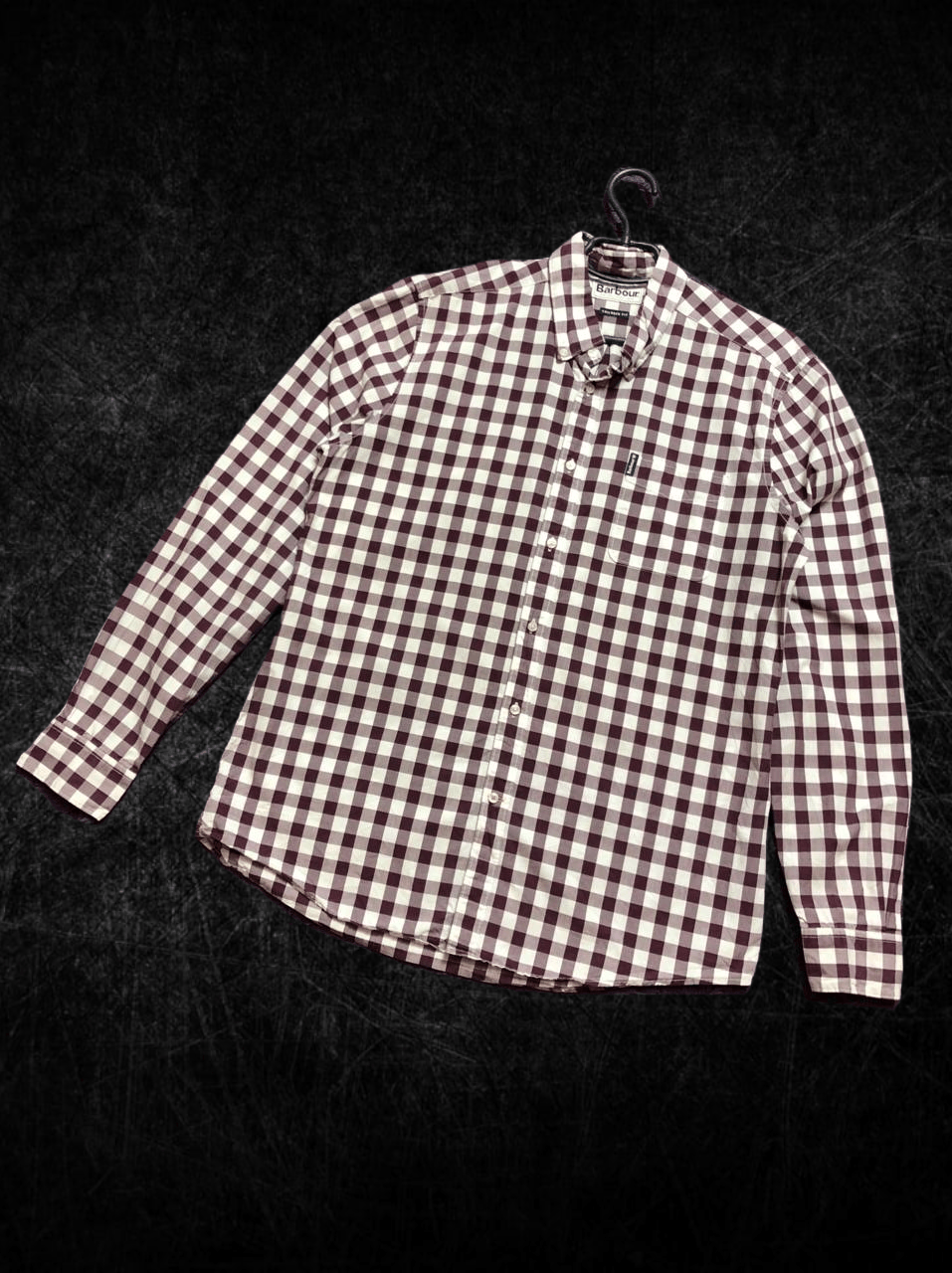 Barbour Vintage Print Shirt Logo Barbour Streetwear Y2K Size US M / EU 48-50 / 2 - 1 Thumbnail