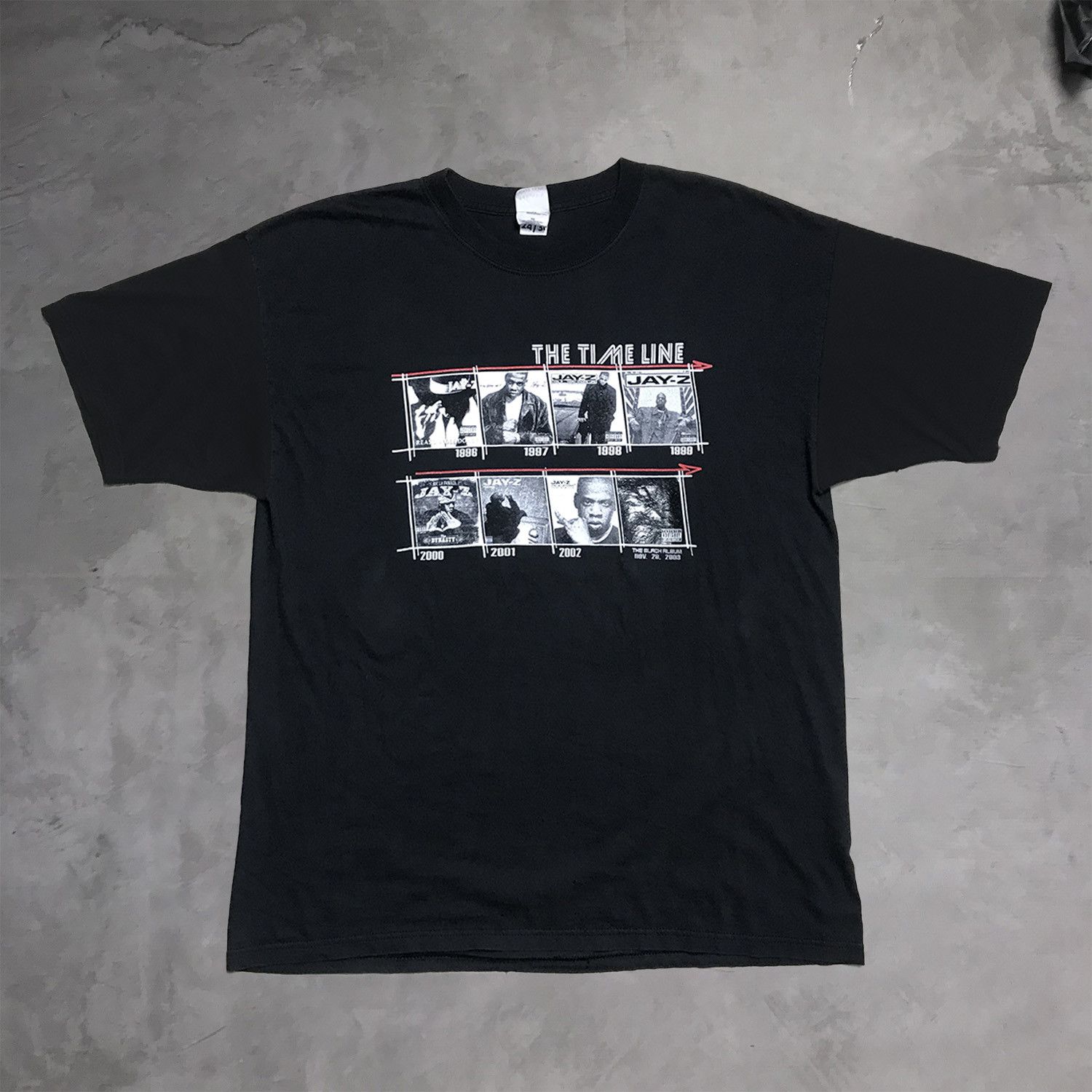 Rap Tees Vintage Jay Z Shirt Black Album Promo Shirt Size US L / EU 52-54 / 3 - 2 Thumbnail