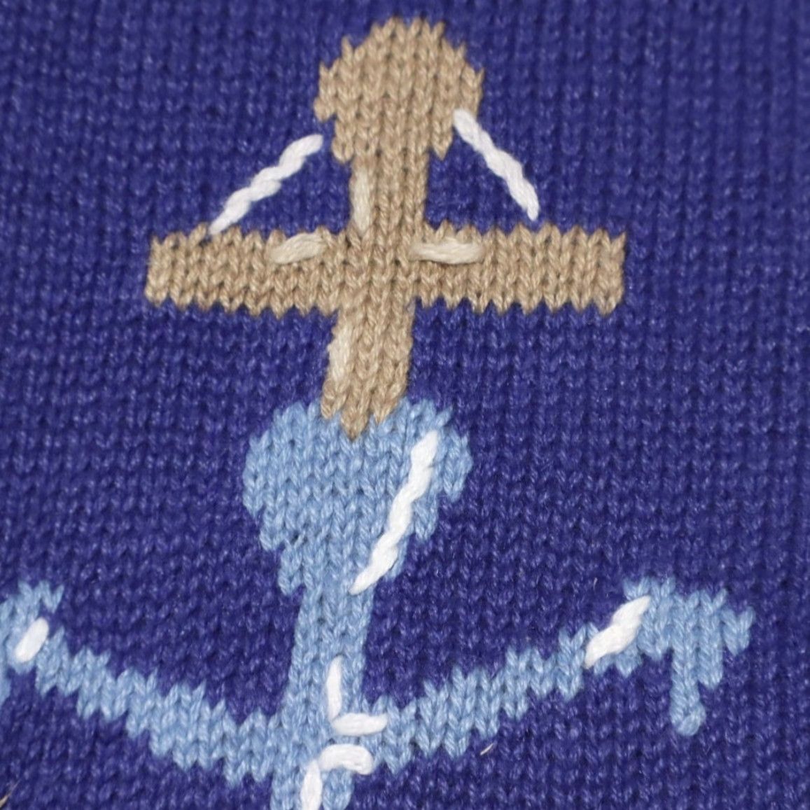 Quacker Factory The Quaker factory Maritime Nautical Solid V-Neck Sweater Blue Women's M Shirt Size M / US 6-8 / IT 42-44 - 7 Thumbnail