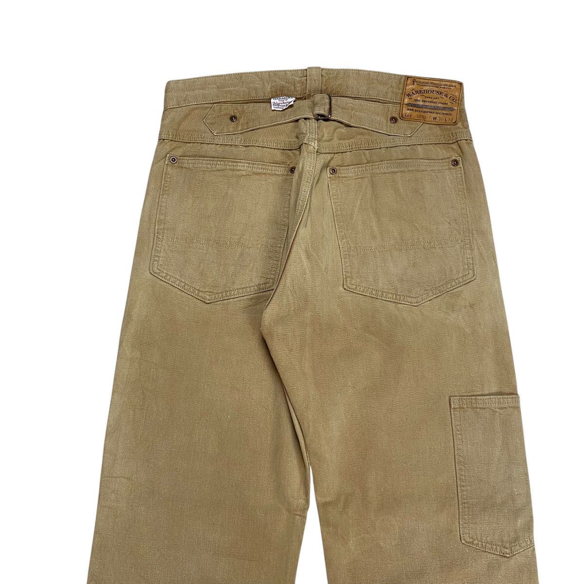 Warehouse & Co. Warehouse&Co. Lot 1070 Duck Canvas Cinchback Pants Size US 30 / EU 46 - 6 Thumbnail