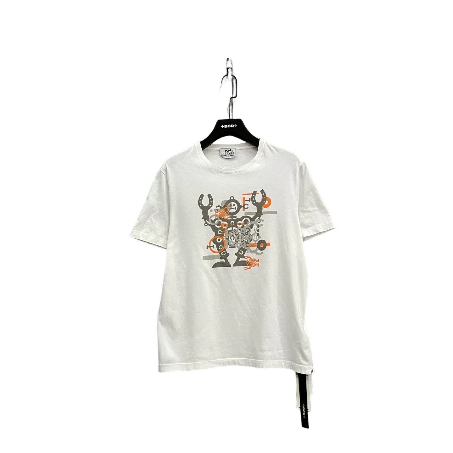 Hermes Hermes Robot Print T-Shirt L Size US L / EU 52-54 / 3 - 1 Thumbnail