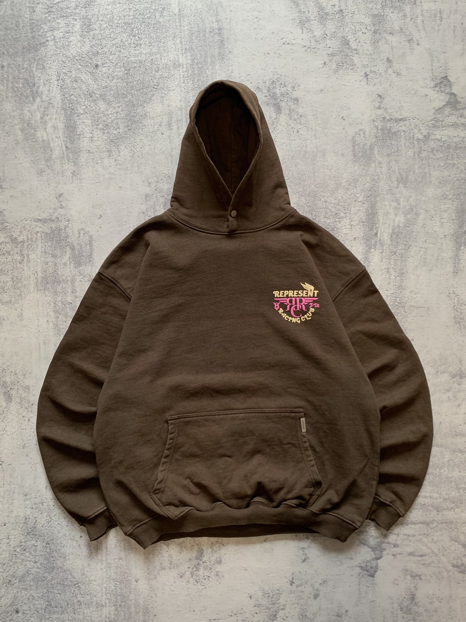 Represent Clo. Represent Racing Hoodie Hooded Sweatshirt Racing Club Bright Size US XL / EU 56 / 4 - 1 Thumbnail