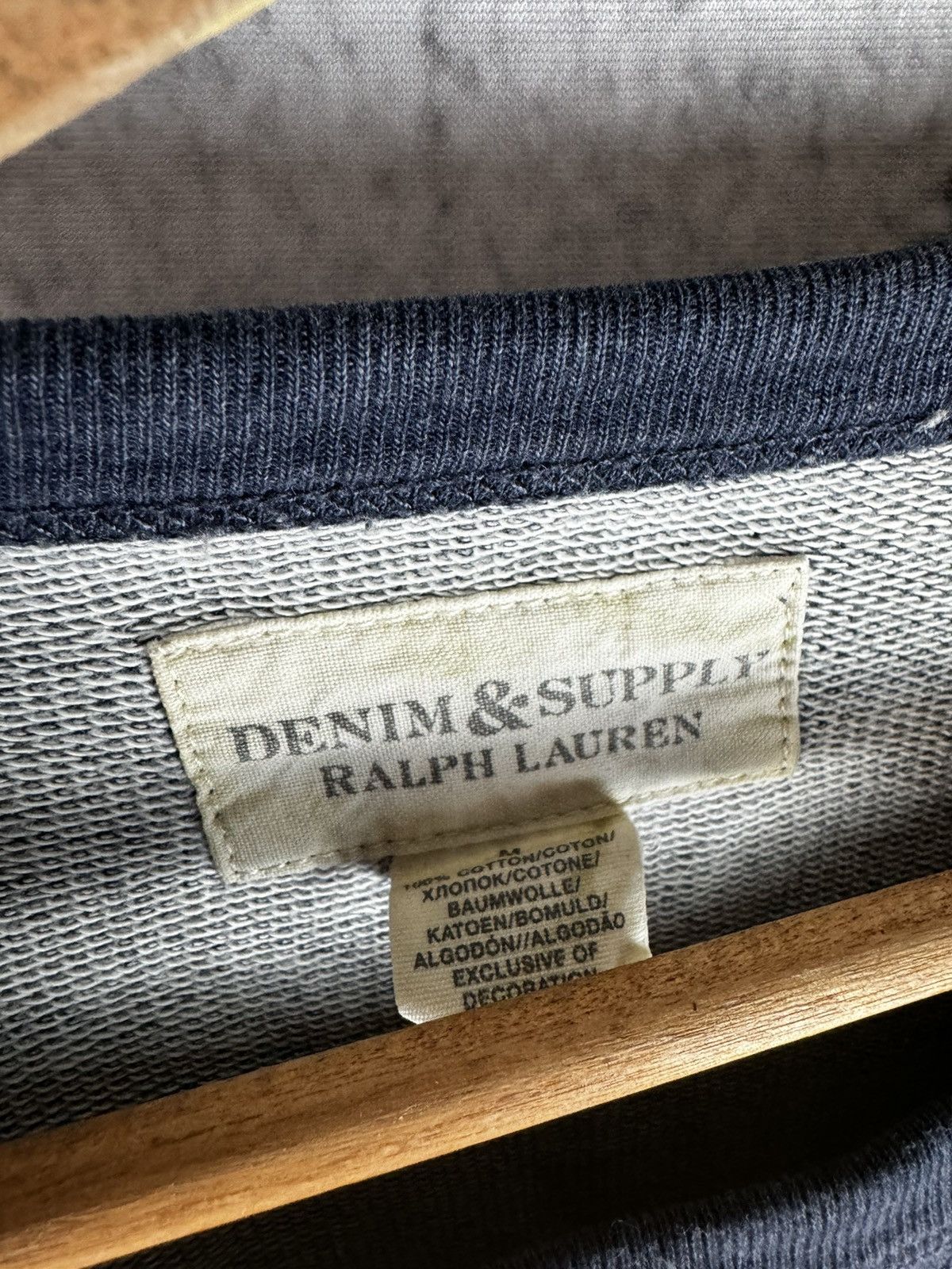 Denim & Supply Ralph Lauren VNTG Denim And Supply Ralph Lauren Sweatshirt Size US M / EU 48-50 / 2 - 3 Thumbnail