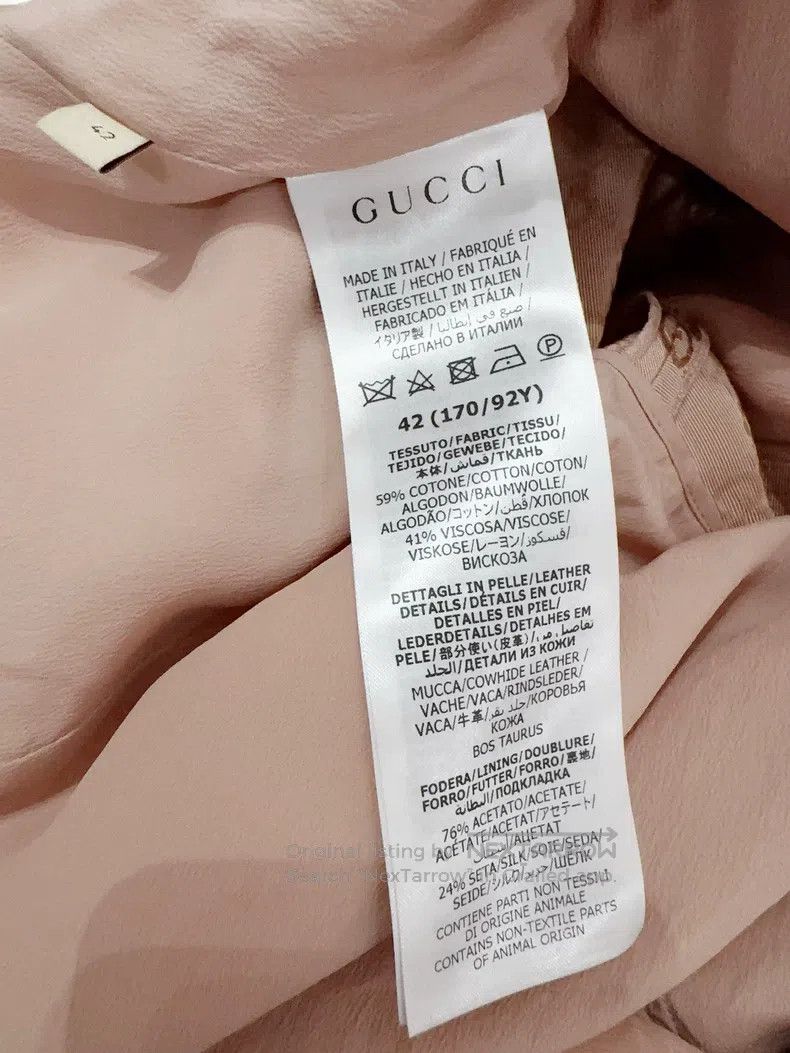 Gucci Gucci 24 spring and summer full logo jumpsuits Size 27" / US 4 / IT 40 - 4 Thumbnail
