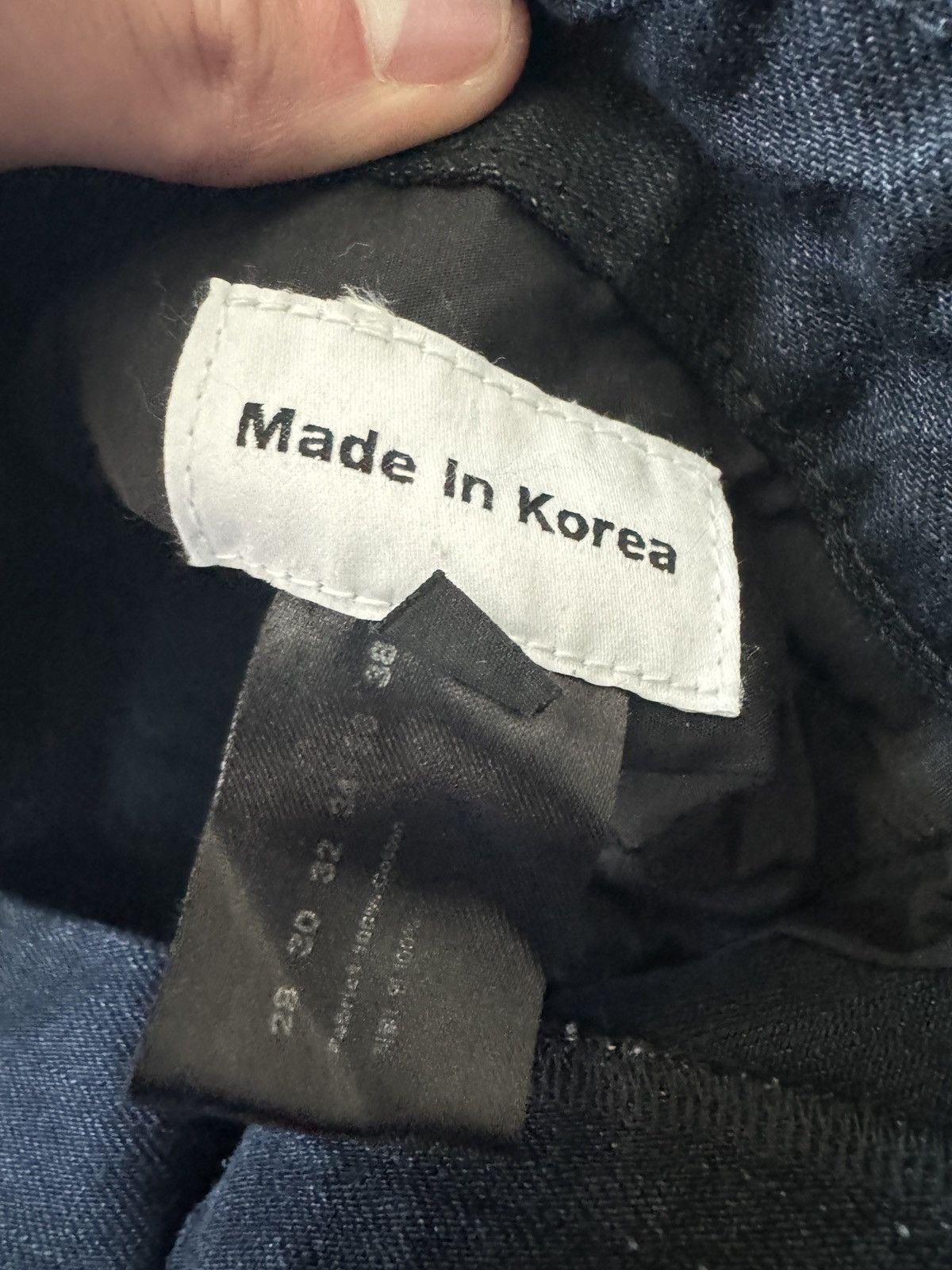 FFFPOSTALSERVICE BRAND NEW FFFPOSTALSERVICE Wide Damaged Denim Pants Size US 32 / EU 48 - 6 Thumbnail