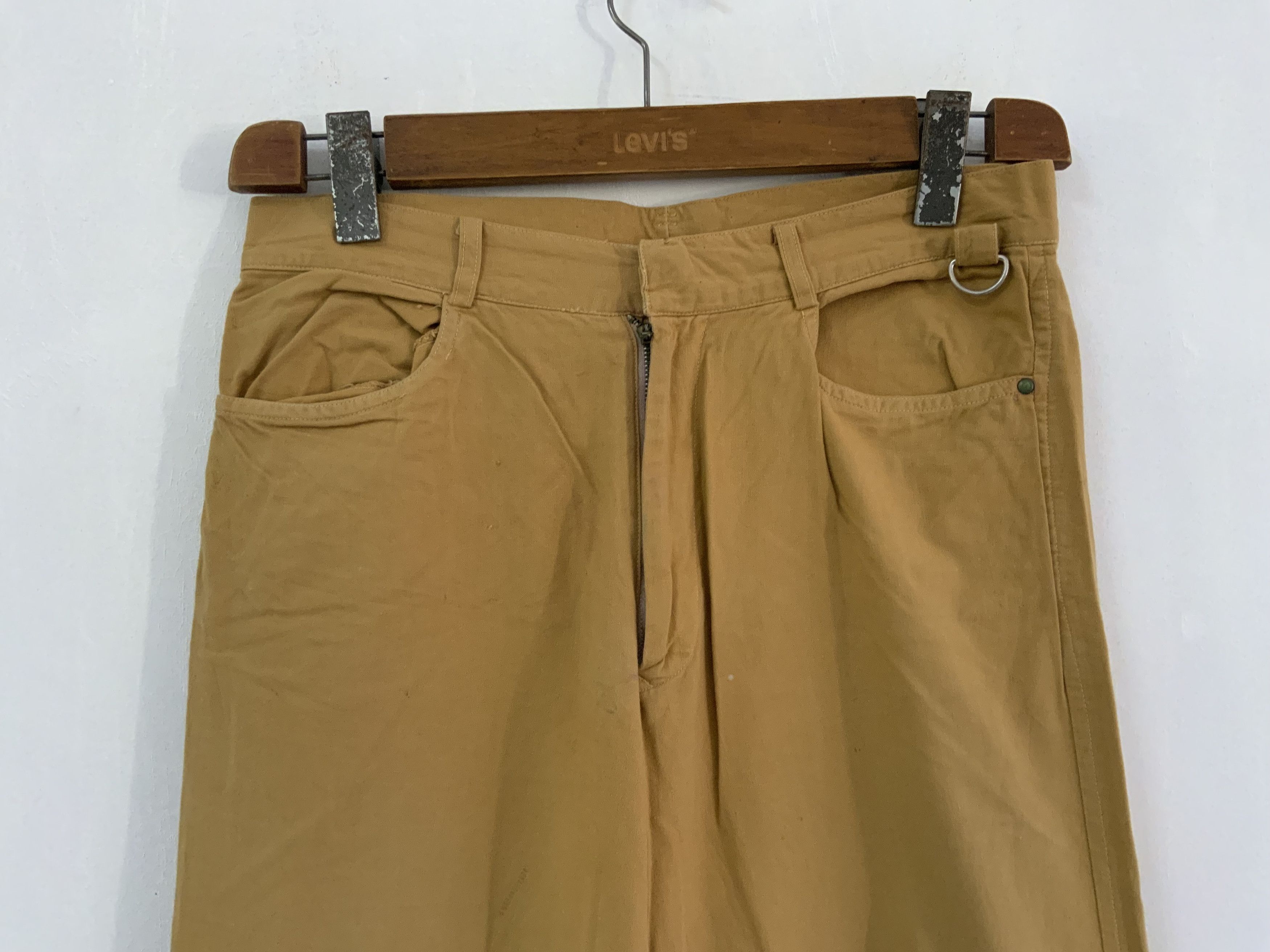 Unsound Rags Clever Pigeon Double Knee Faded Khaki Pant Size US 30 / EU 46 - 3 Thumbnail