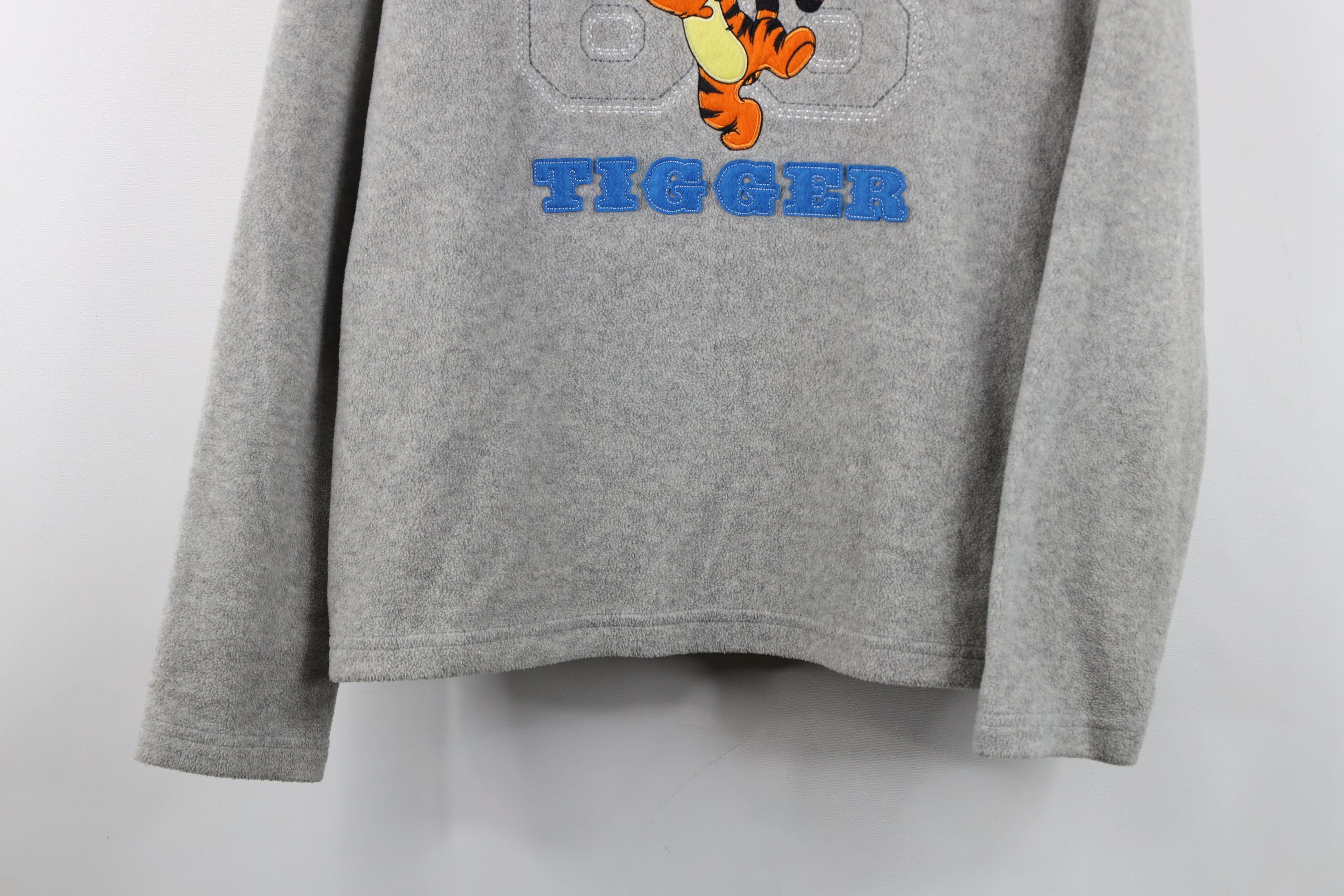 Disney Vintage Y2K Disney Winnie the Pooh Tigger Fleece Sweater Size L / US 10 / IT 46 - 3 Thumbnail