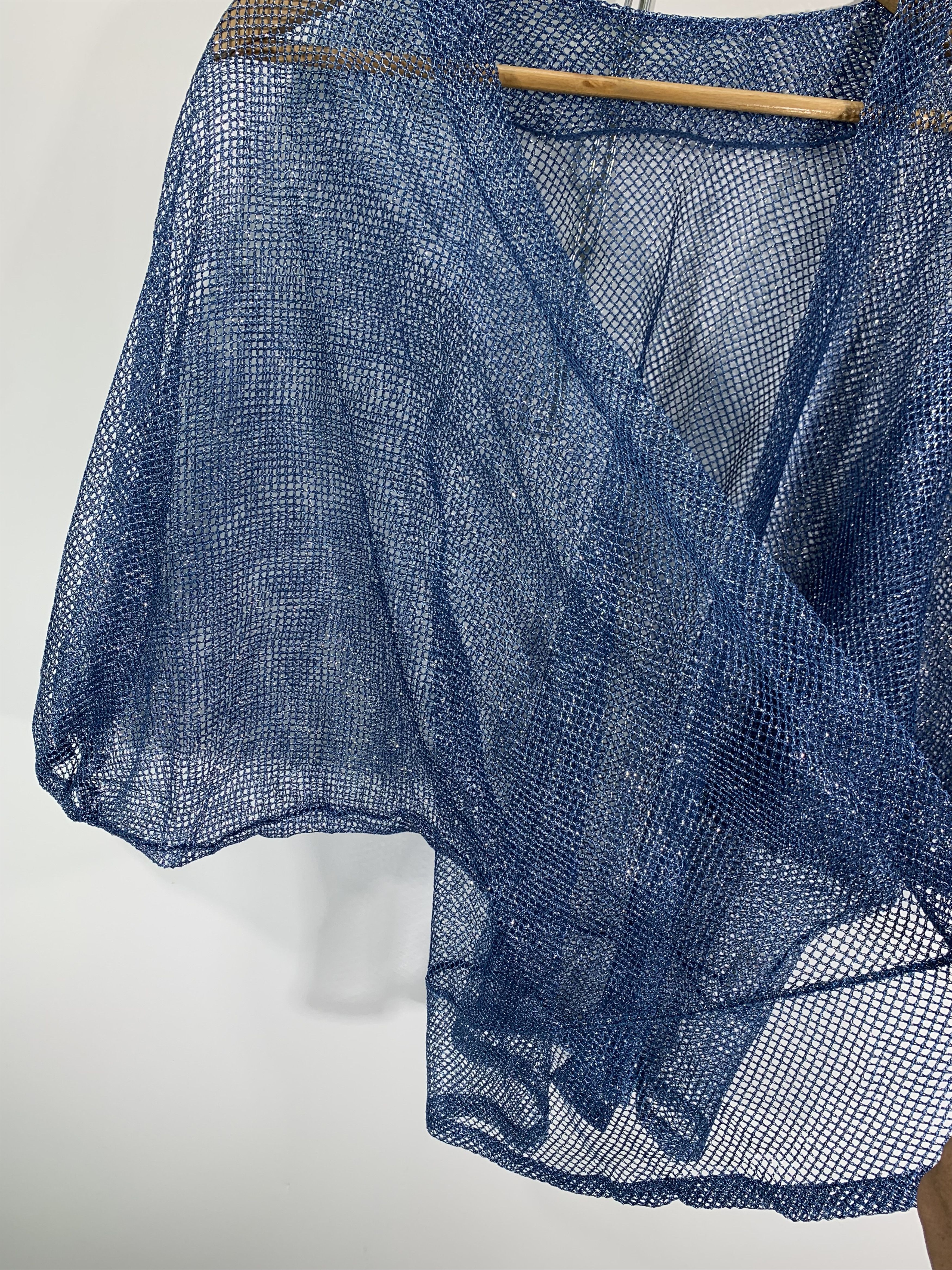Vintage Vintage Mesh Net Cardigan Kimono Size US M / EU 48-50 / 2 - 3 Thumbnail