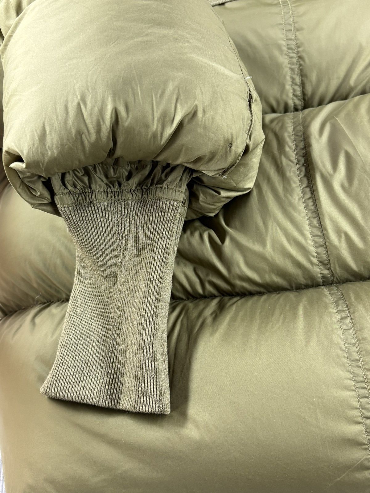 Rick Owens rick owens down jacket puffer khaki Size S / US 4 / IT 40 - 11 Thumbnail