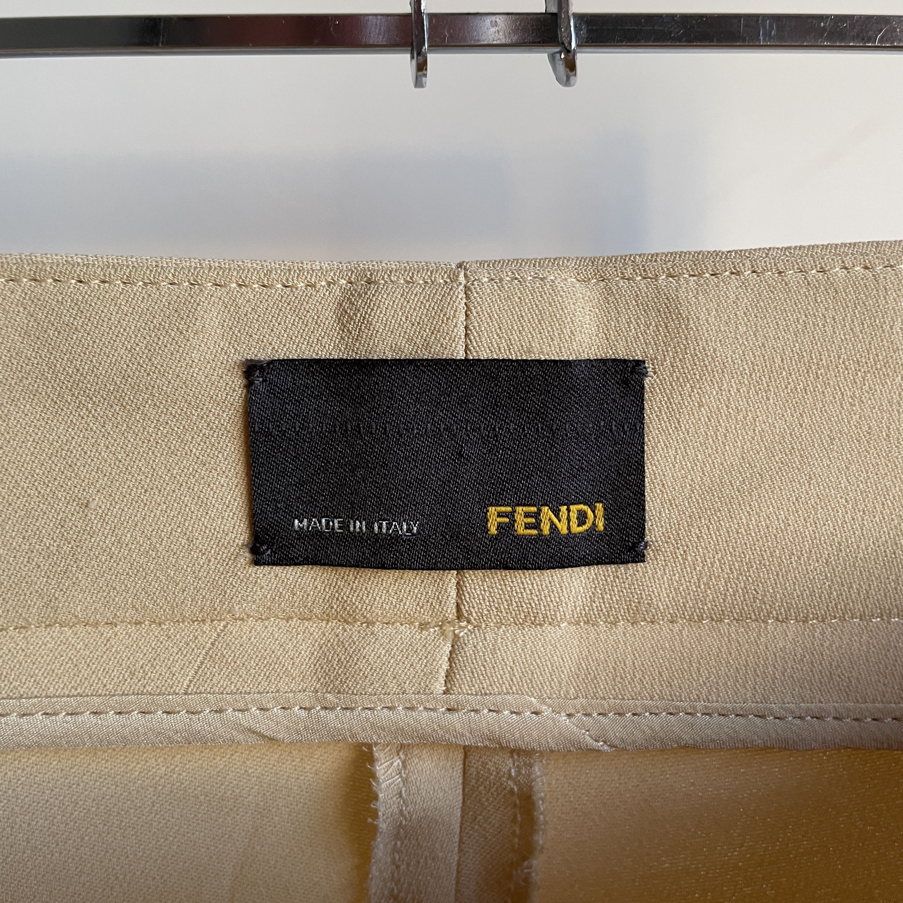Fendi Fendi Womens Silk Dress Trousers Size 28'' Size 28" / US 6 / IT 42 - 9 Thumbnail