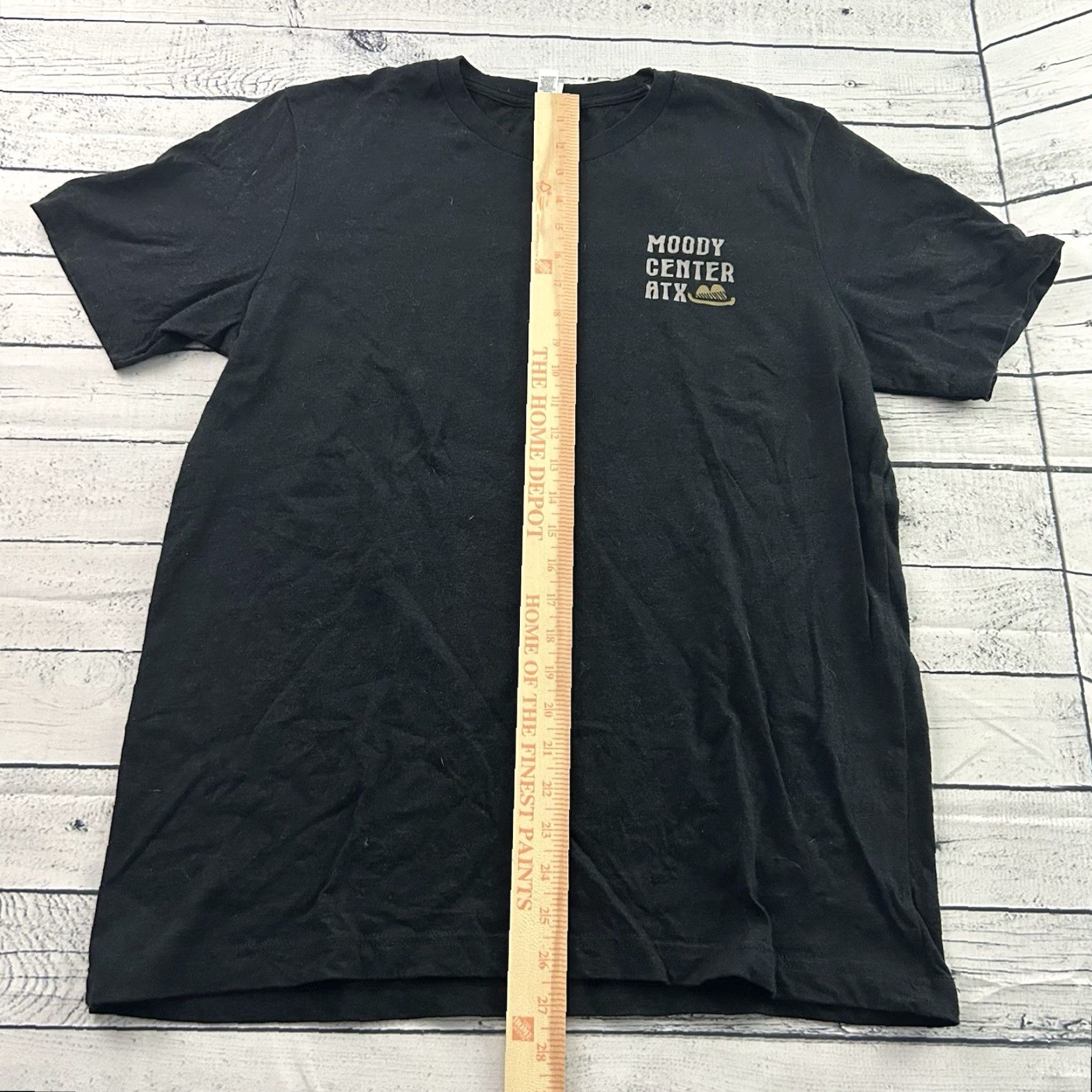 Vintage Moody Center ATX Short Sleeve T Shirt Men Large Black Size US L / EU 52-54 / 3 - 2 Thumbnail