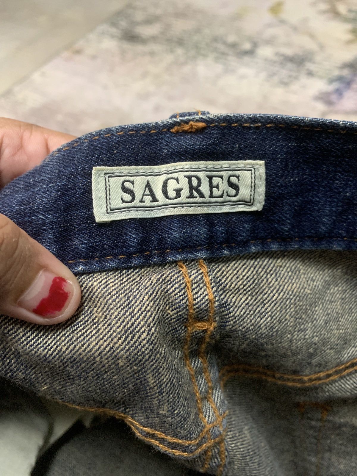 Japanese Brand × Vintage Vintage Distressed denim Size US 36 / EU 52 - 14 Thumbnail