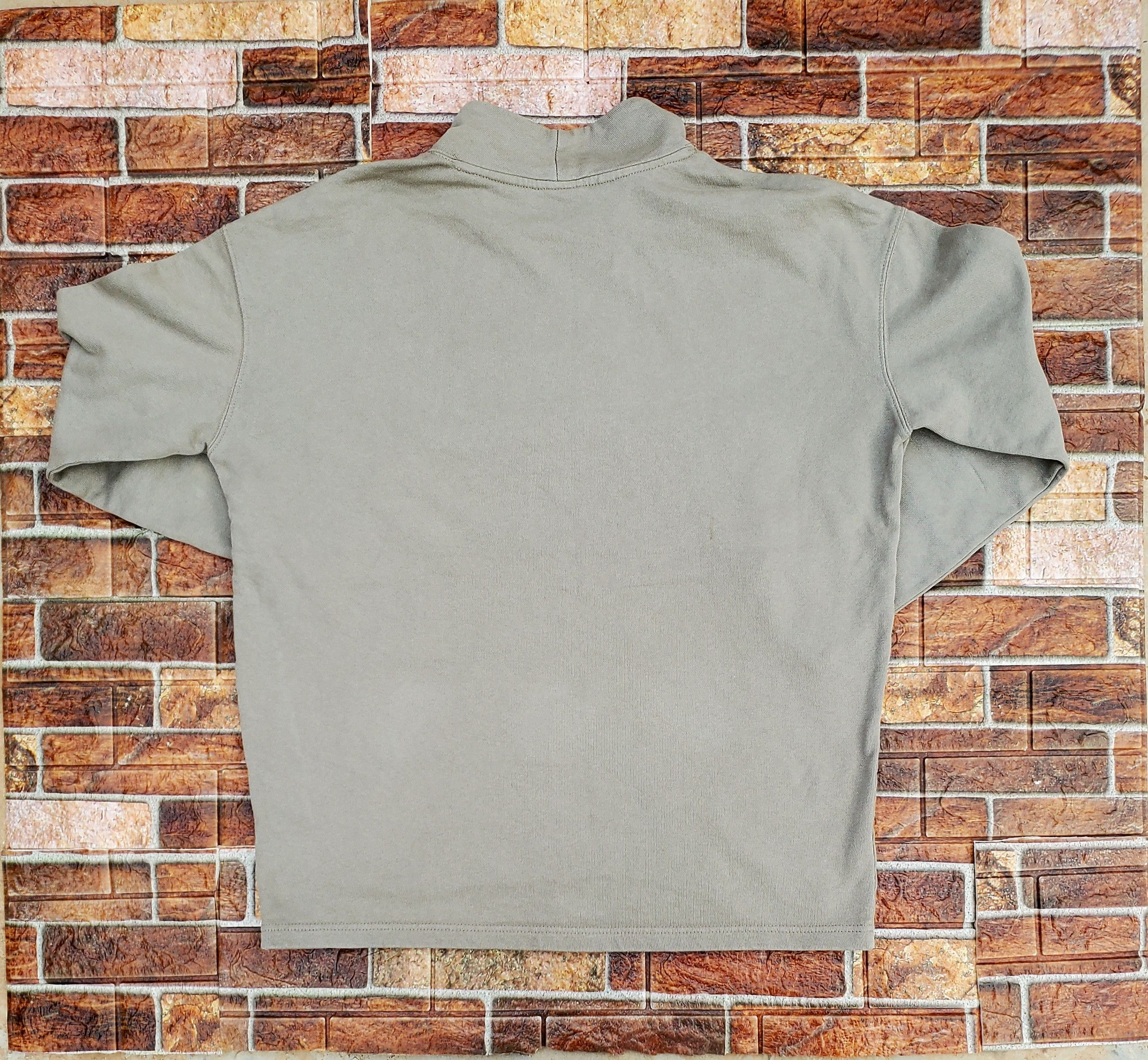 Nike × Vintage Nike tonal mockneck long-sleeve t-shirt Size US M / EU 48-50 / 2 - 4 Thumbnail
