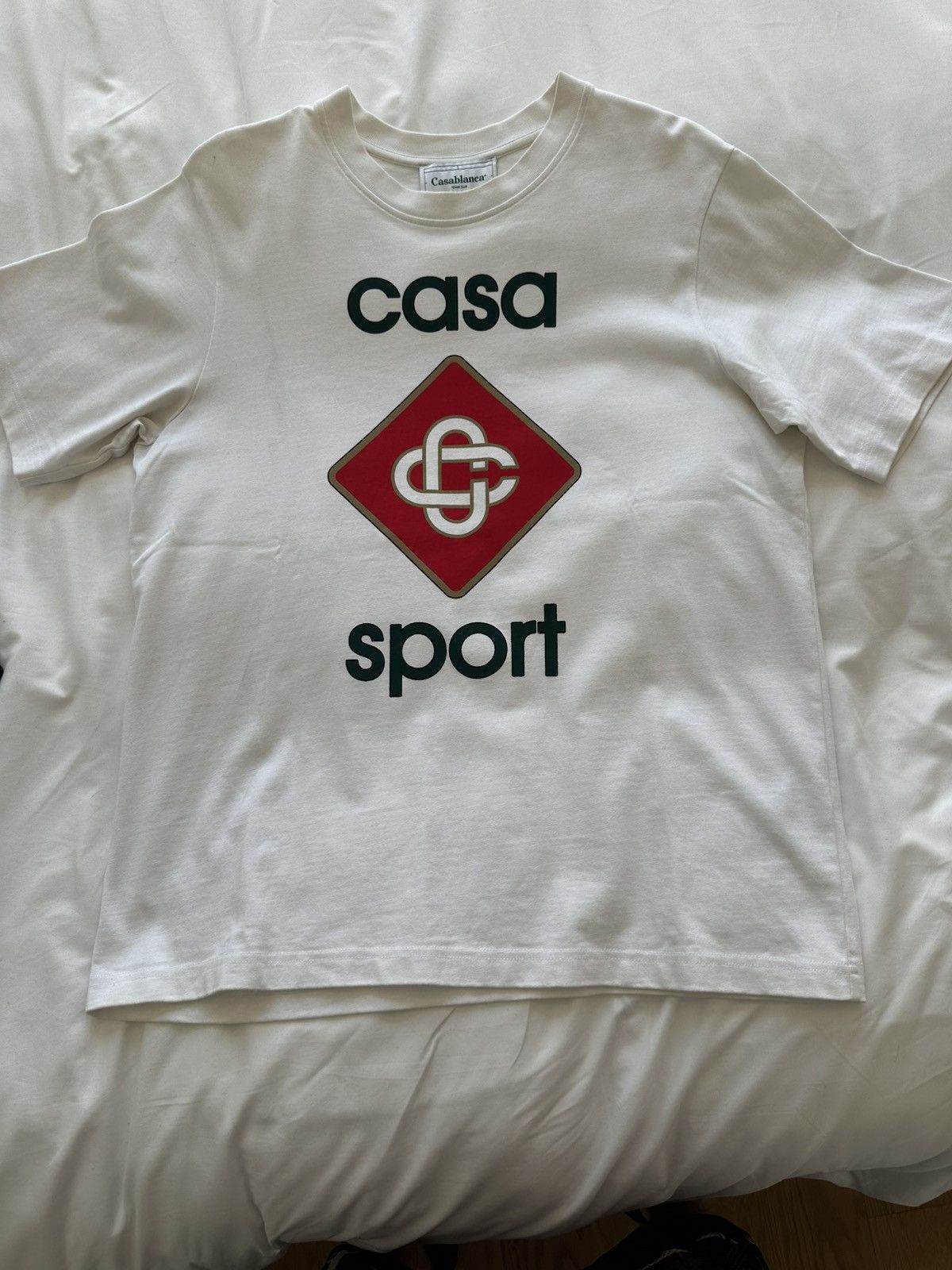 Casablanca Casa Sport White T Shirt