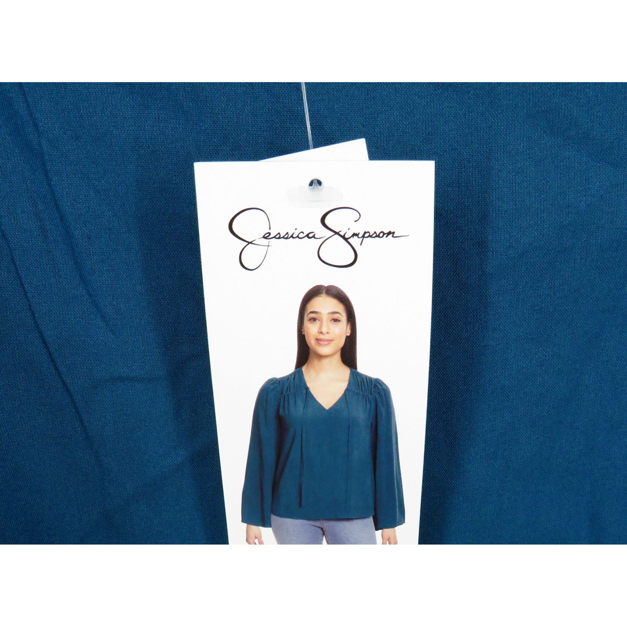 Jessica Simpson Jessica Simpson Leslie Boho Blue XXL Top Shirt NWT 69.50 Size XXL / US 16-18 / IT 52-54 - 5 Thumbnail