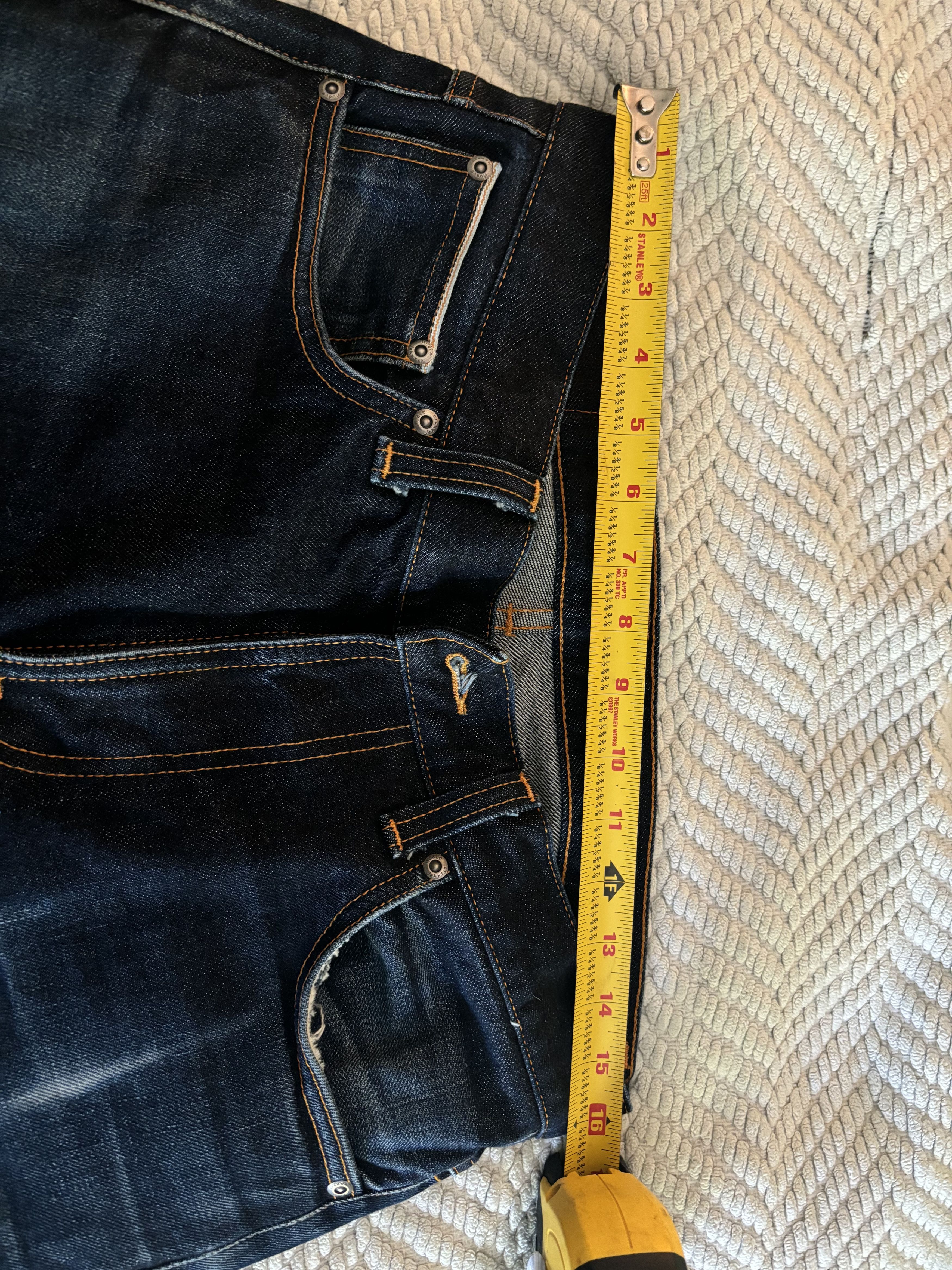 Nudie Jeans Nudie Jeans Dry Japan Selvedge Raw. 32x31 Size US 32 / EU 48 - 4 Thumbnail