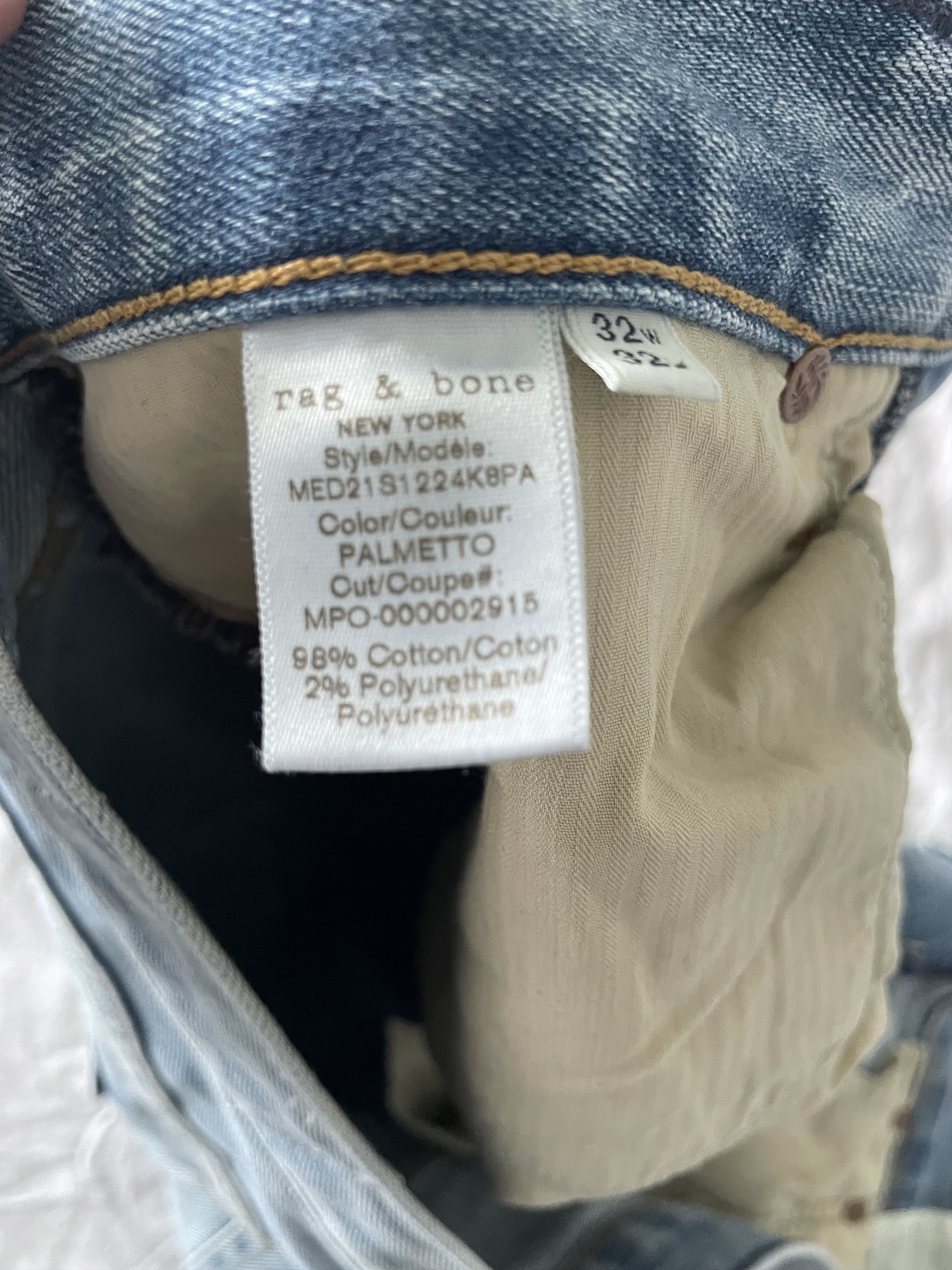 Rag & Bone Rag & Bone Fit 1 Size US 32 / EU 48 - 5 Thumbnail