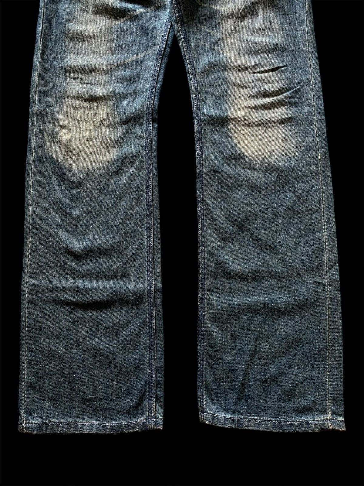 Hysteric Glamour × Japanese Brand × Tornado Mart 💥last call💥Baggy Jeans Vintage Japanese Replay Mud Rusty Size US 34 / EU 50 - 6 Thumbnail