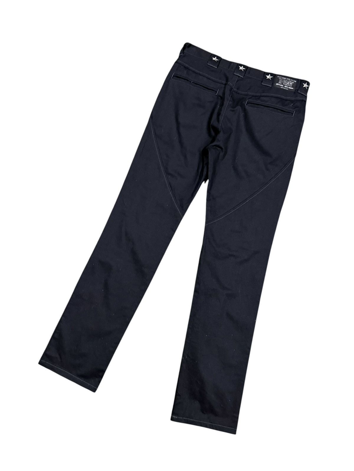 Izreel  Kazuhiro Takakura Vtg🔥Izreel Kazuhiro Takakura LGB Black Stud Star Pants Size US 32 / EU 48 - 14 Thumbnail