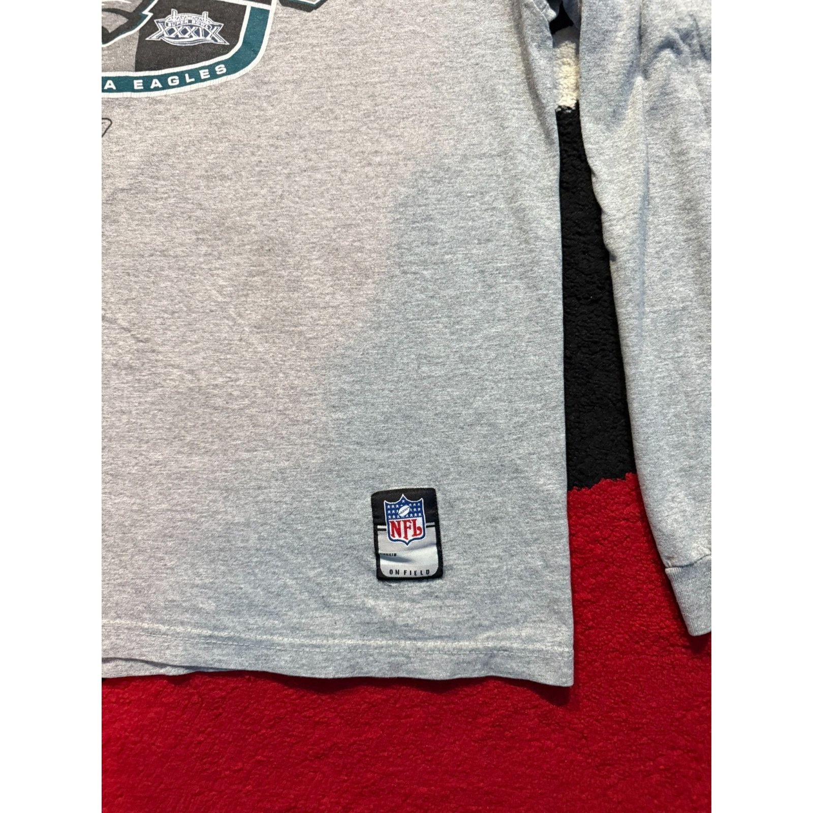 Reebok Vintage Philadelphia Eagles Reebok ’04 NFC Champs Tee Size US L / EU 52-54 / 3 - 3 Thumbnail