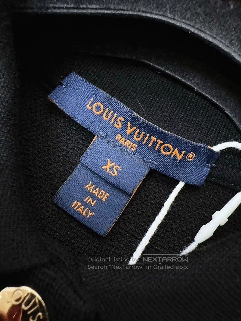 Louis Vuitton Louis Vuitton Black, dark print, full-print, print logo dr Size XS / US 0-2 / IT 36-38 - 4 Thumbnail