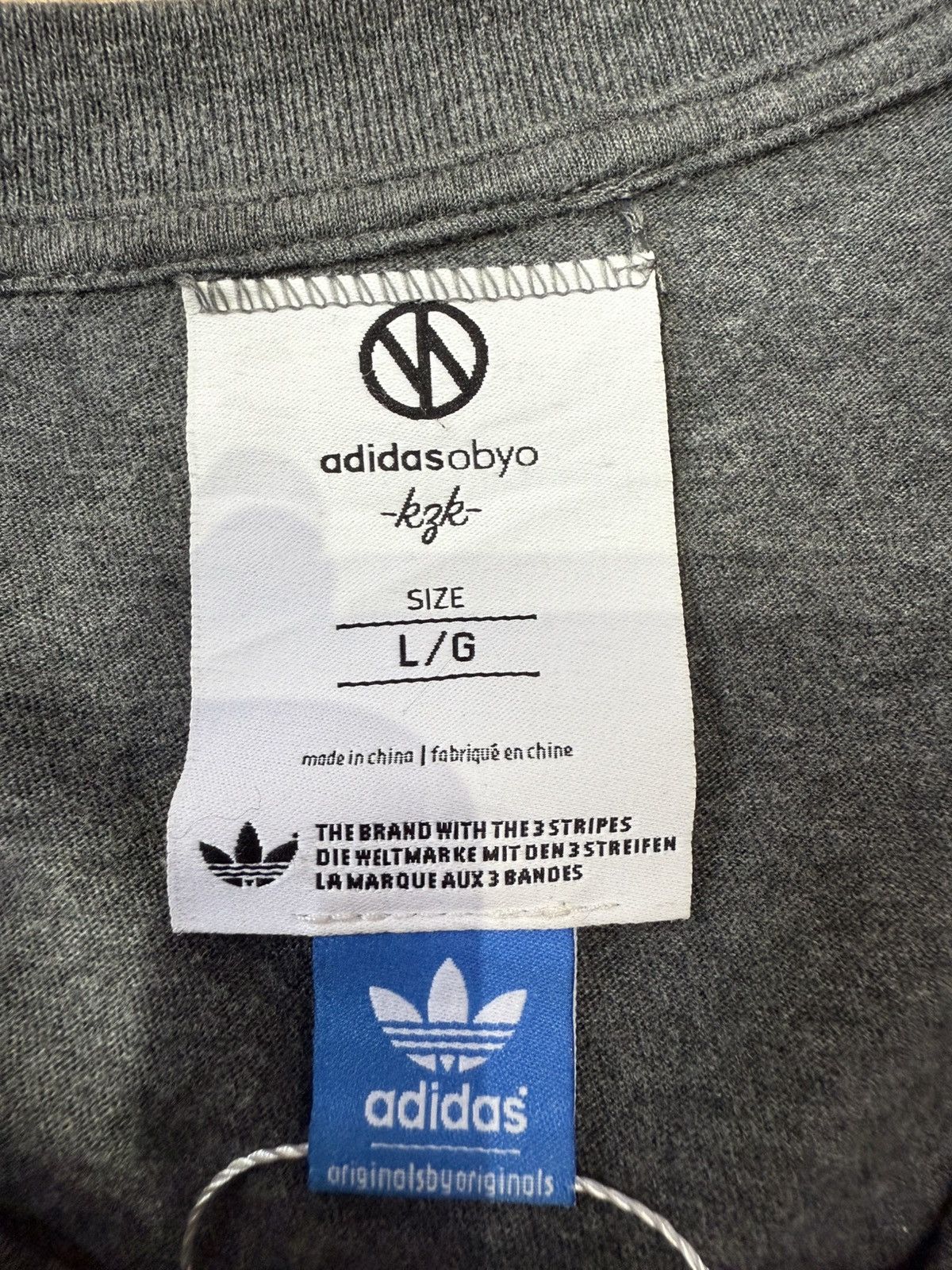 Neighborhood 90’s ADIDAS NEIGHBORHOOD OBYO LUKER MULTI LOGO Y2K TSHIRT Size US L / EU 52-54 / 3 - 4 Thumbnail