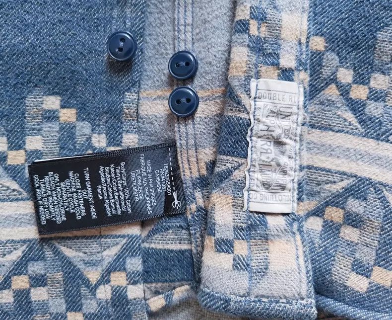 RRL Ralph Lauren RRL Ralph Lauren 2017 Men's Southwest Shirt Size US M / EU 48-50 / 2 - 8 Thumbnail