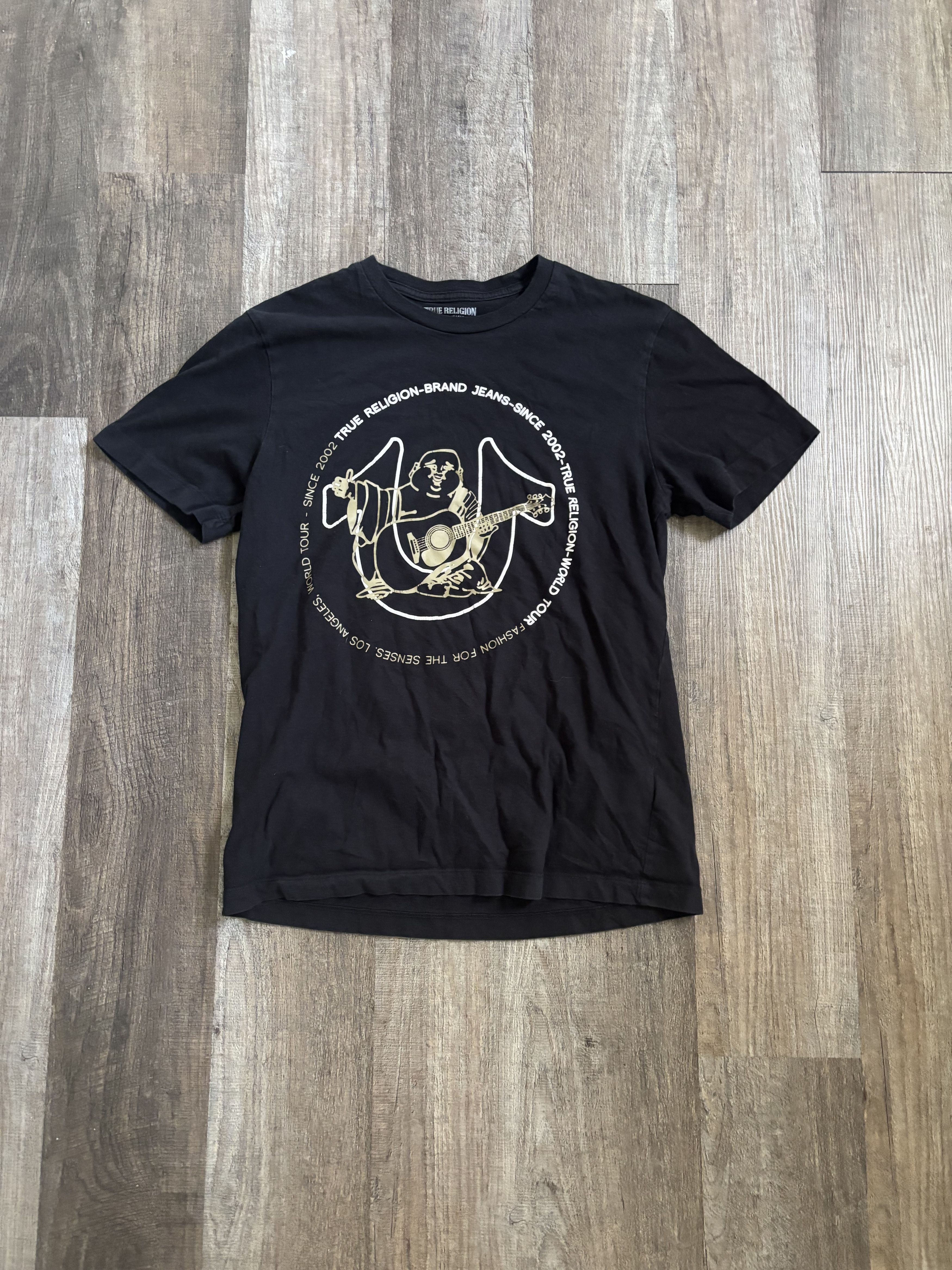 True Religion True Religion Buddha Logo Tee Shirt Size US S / EU 44-46 / 1 - 1 Thumbnail
