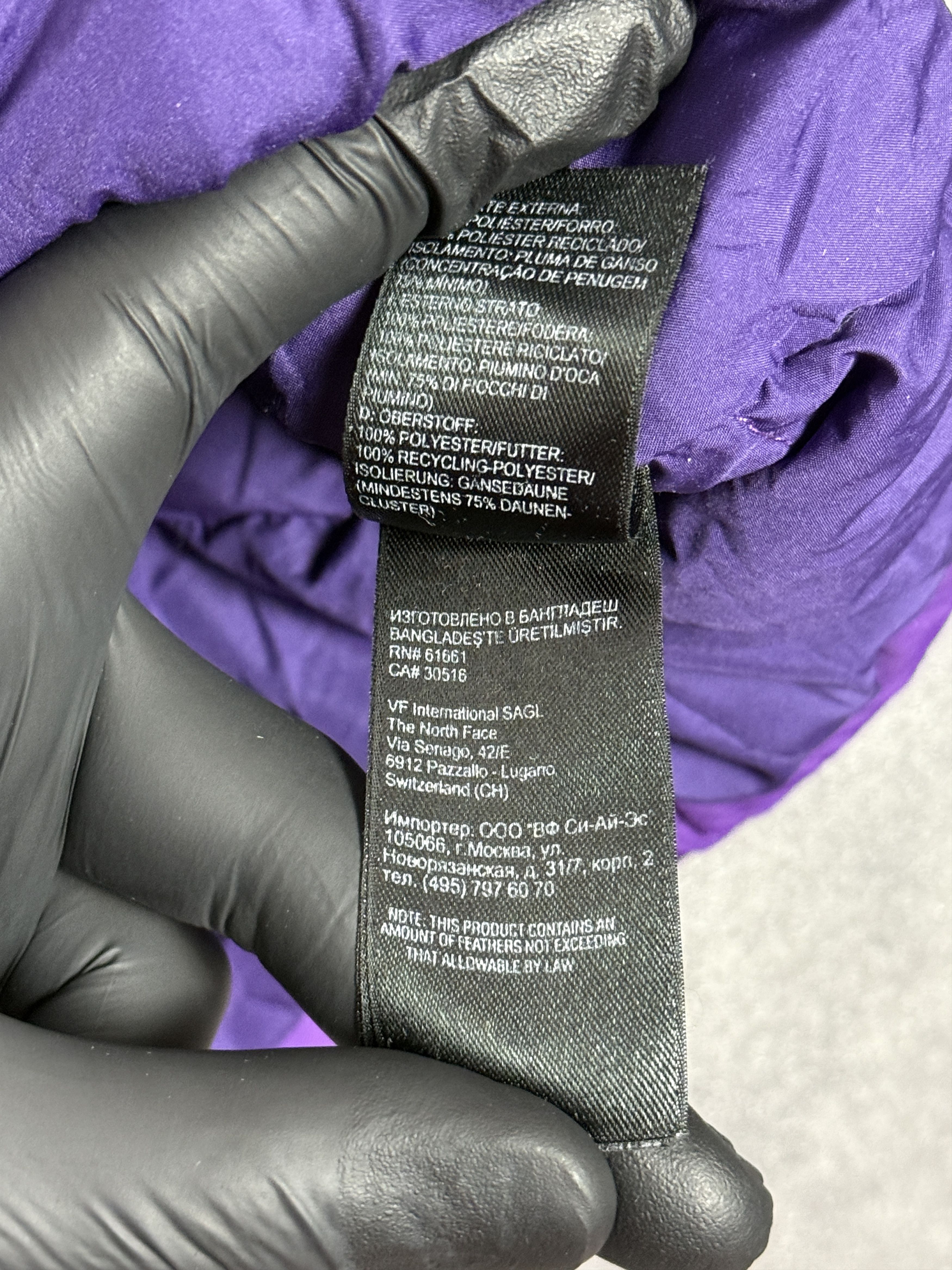 The North Face The North Face down vest 700 Nuptse puffer vest purple Size S / US 4 / IT 40 - 9 Thumbnail