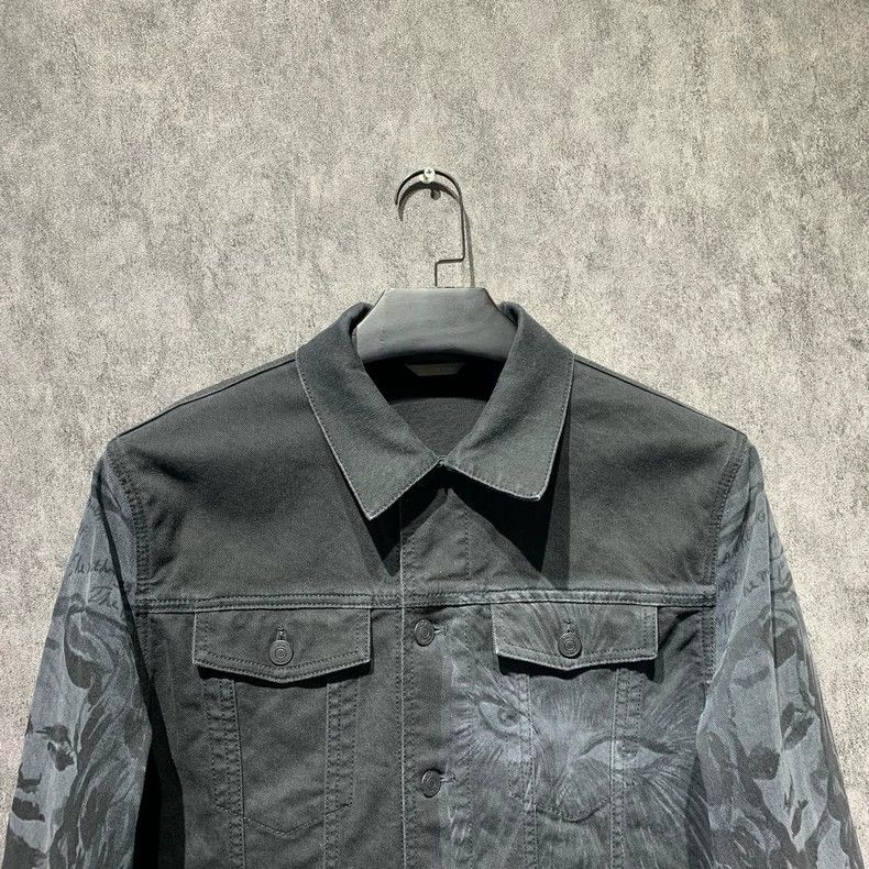 Dior Dior Dior dark pattern graffiti denim jacket 2501-Nextarrow Size US M / EU 48-50 / 2 - 5 Thumbnail