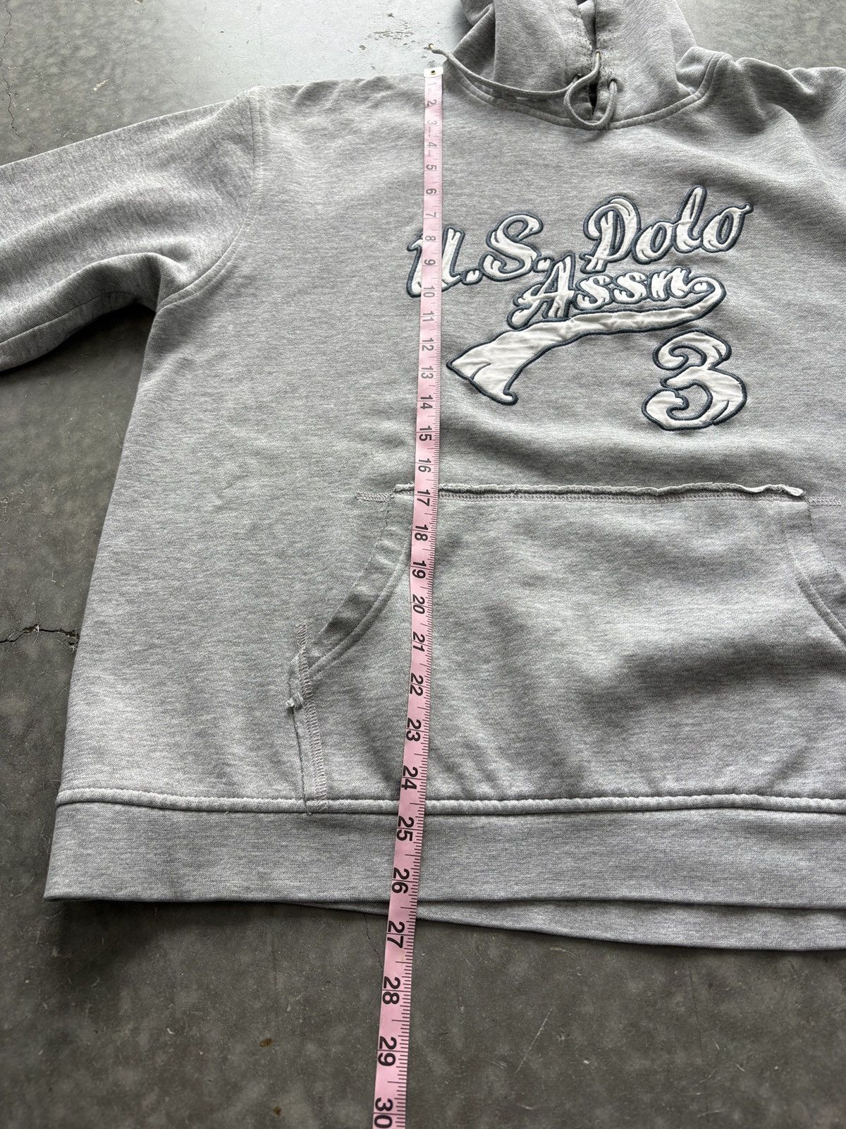 Vintage Vintage Y2K US Polo Assn Embroidered Hoodie Boxy Fit Size US XL / EU 56 / 4 - 8 Thumbnail
