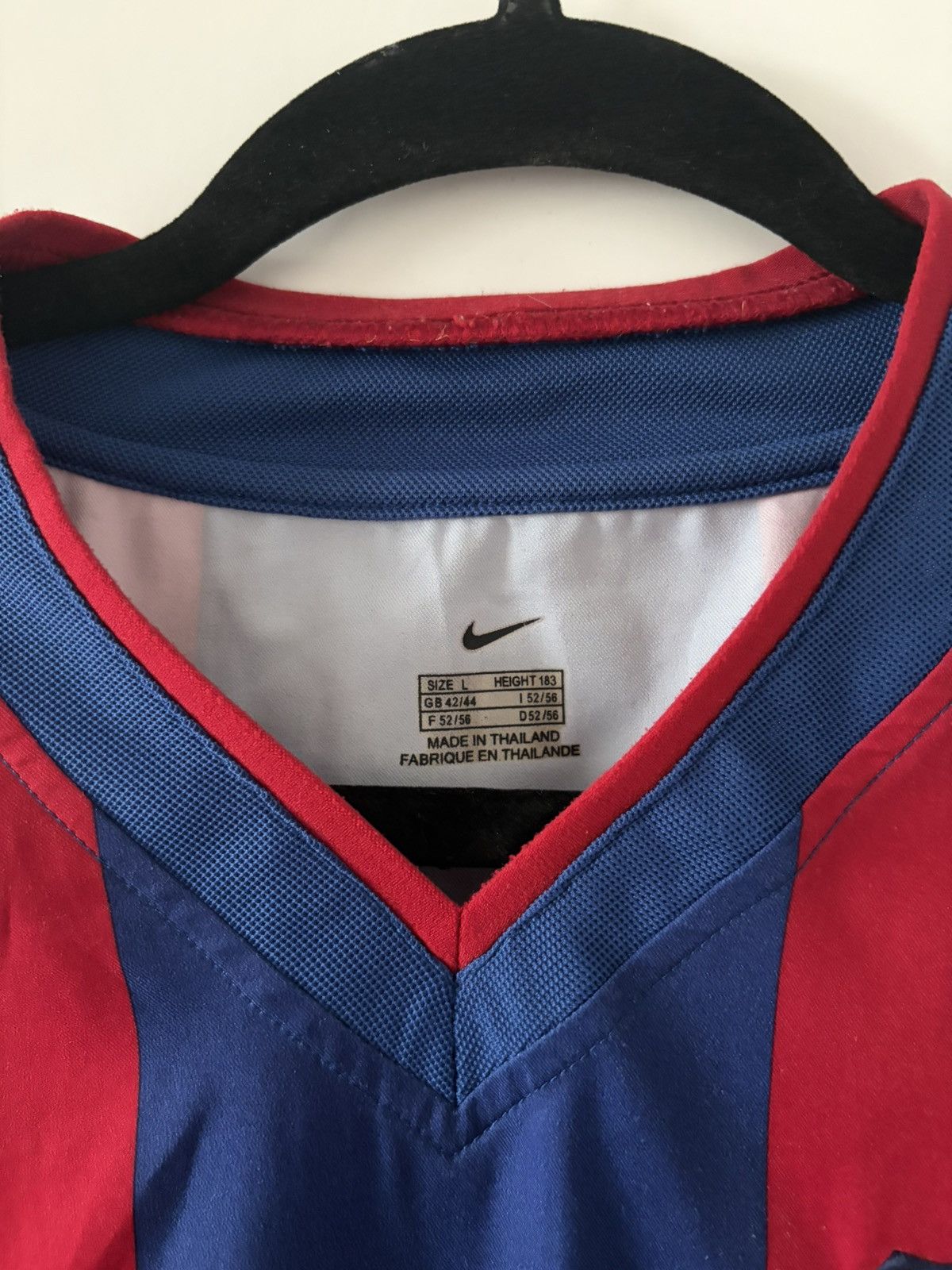 Barcelona nike 2002/2003 domowa Saviola Vintage — zdjęcie 6