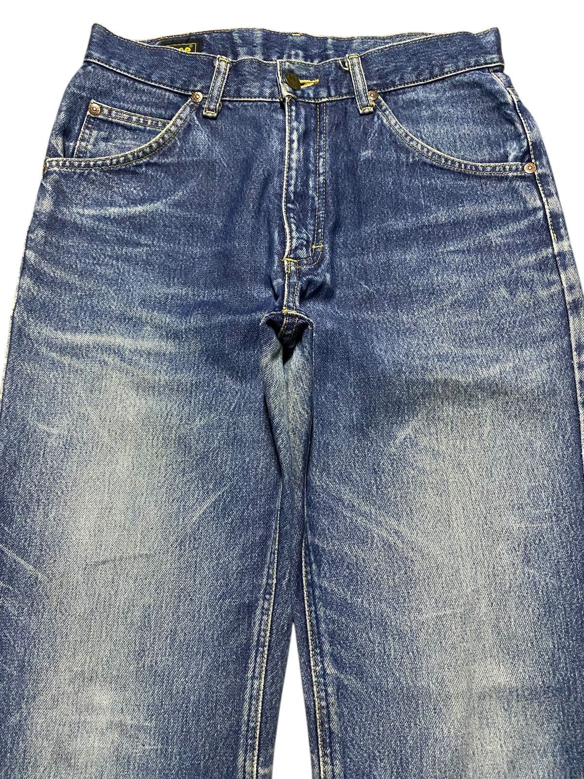 Lee × The Brooklyn Circus Vintage Lee X Edwin Faded Wash Distressed Sanforized Jeans Size US 29 - 3 Thumbnail