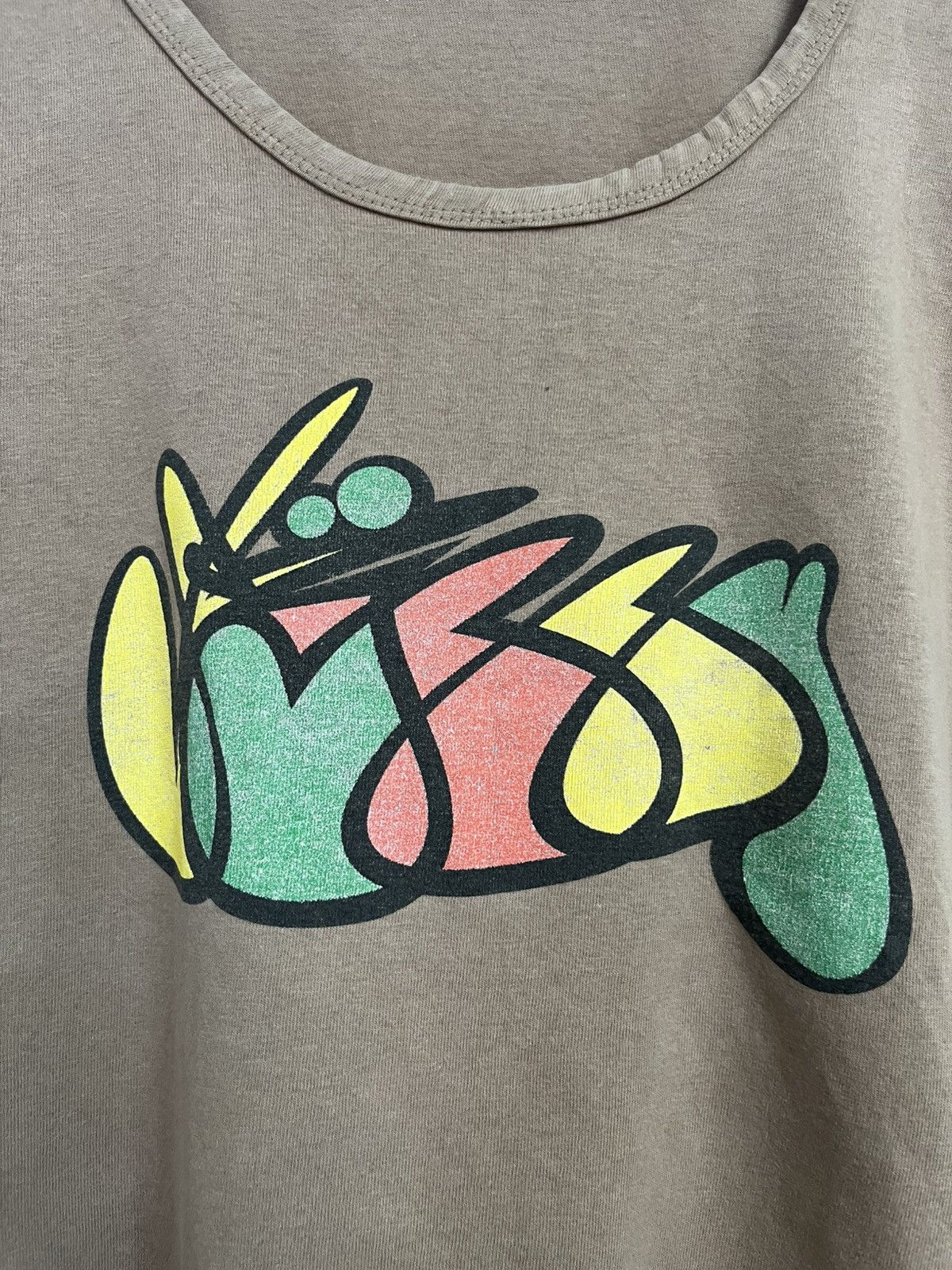 Stussy 💥💥💥TRUE VINTAGE 90s STUSSY COLOURWAY LOGO Sleeveless Size US XL / EU 56 / 4 - 3 Thumbnail