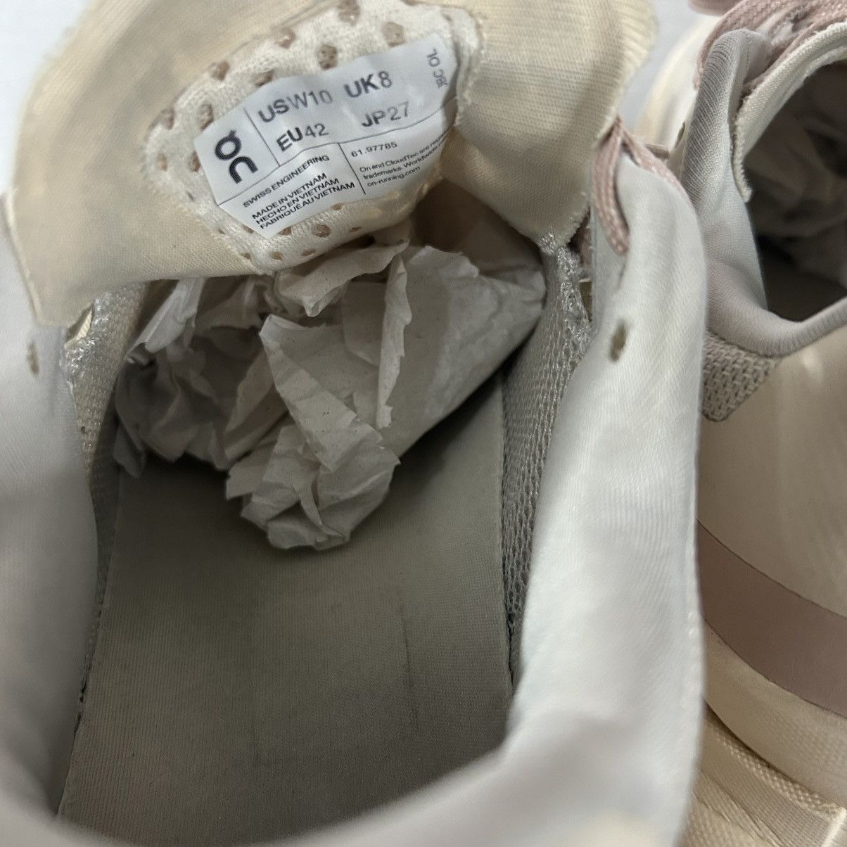 On On Running Cloudmonster Moon Fawn Women Size 10 Size US 10 / IT 40 - 6 Thumbnail