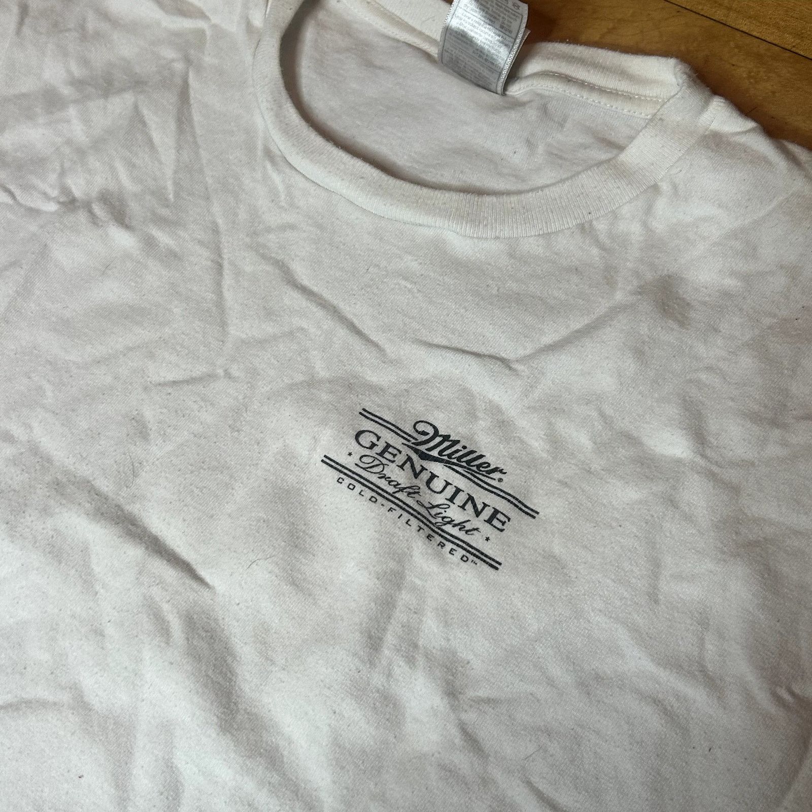 Fruit Of The Loom Y2K funny Miller Lite T-shirt XL Size US XL / EU 56 / 4 - 2 Thumbnail